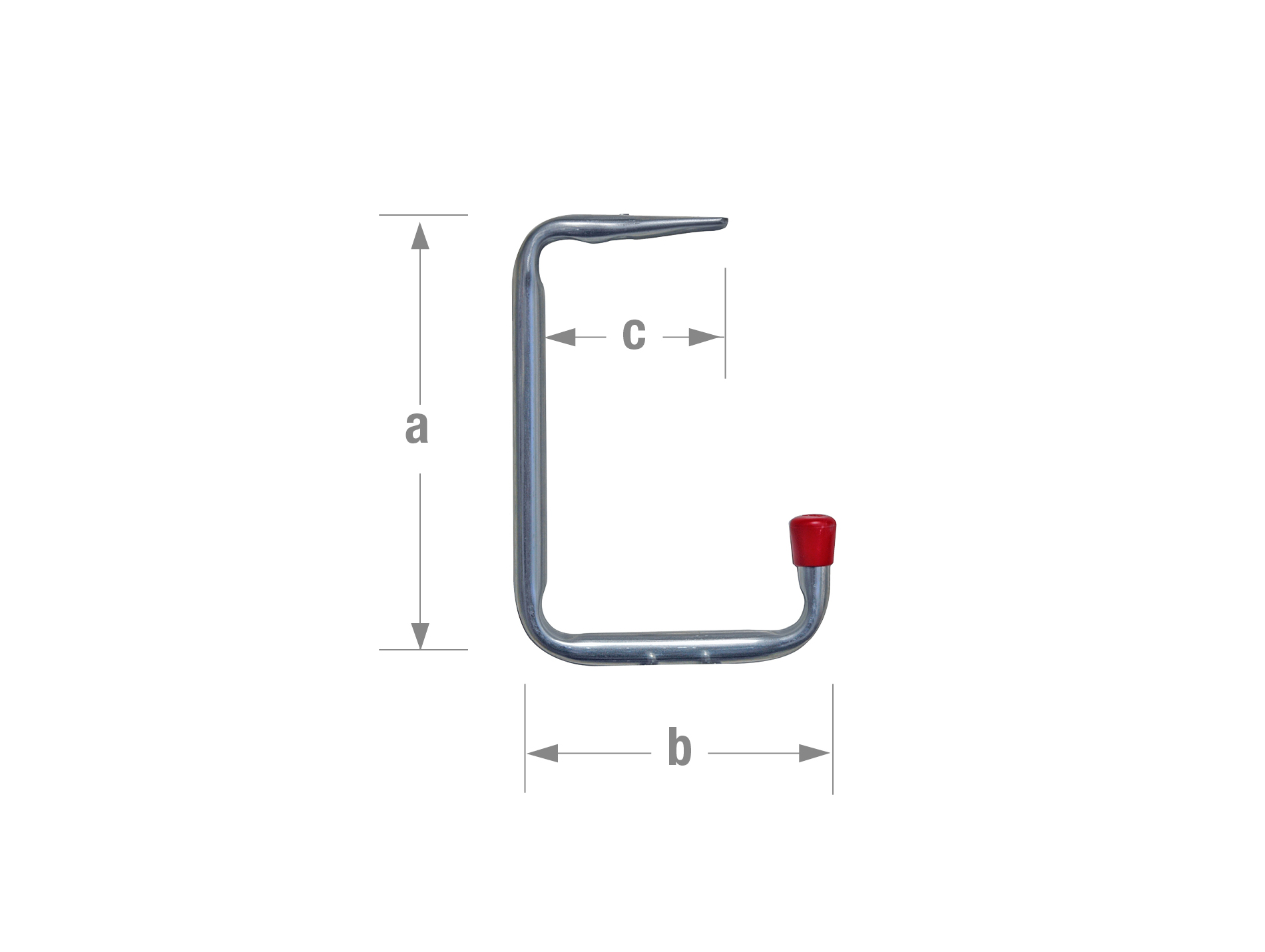 Crochet simple plafond 159x113mm