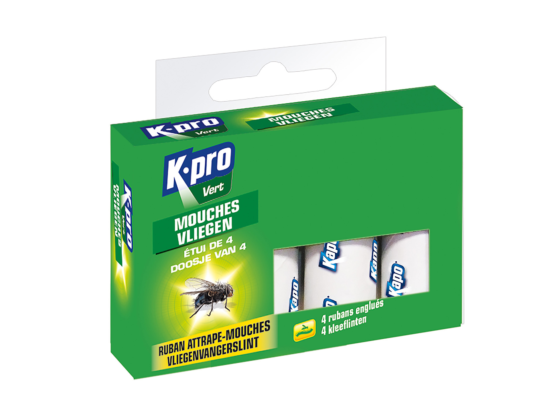 Ruban attrape mouches x4 KAPO