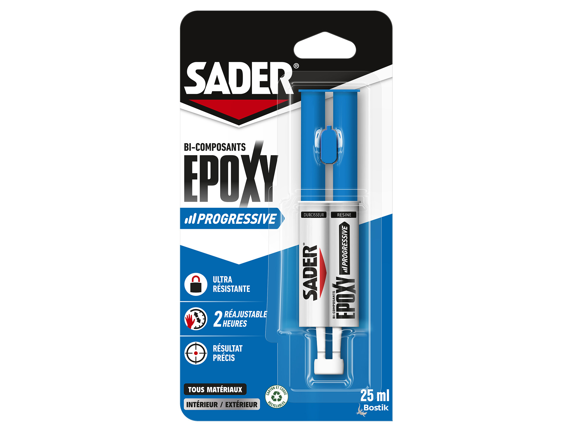 Colle Epoxy progressive SADER 25ml