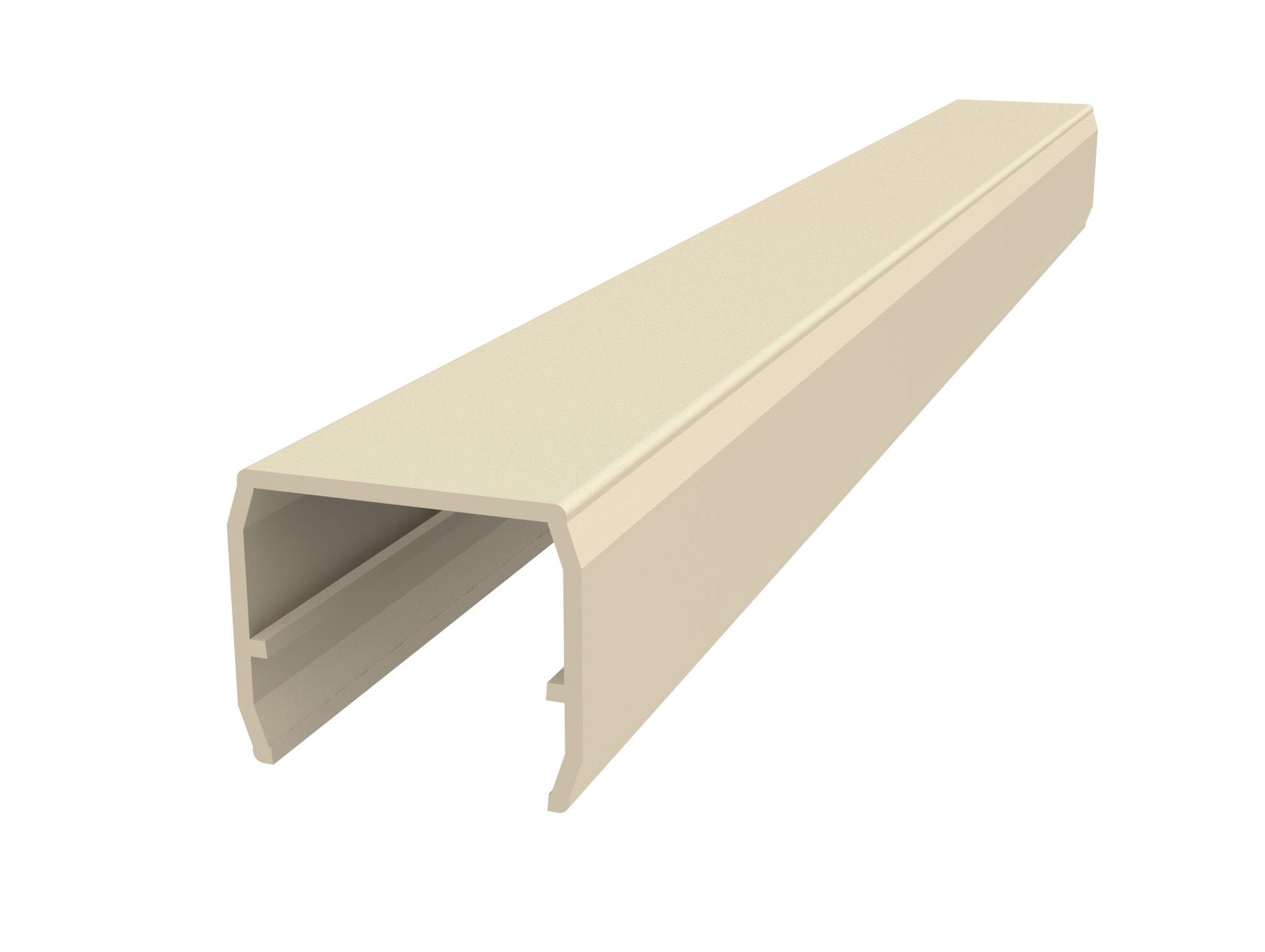 Cache rainure clo53 ZENEO 30x27x24mm L.2,30m beige