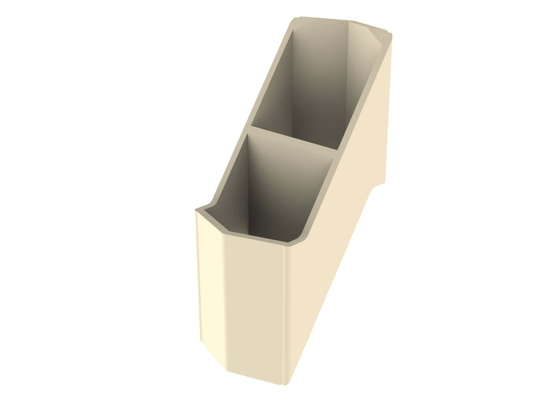 Entretoise intermédiaire brise-vue ZENEO beige