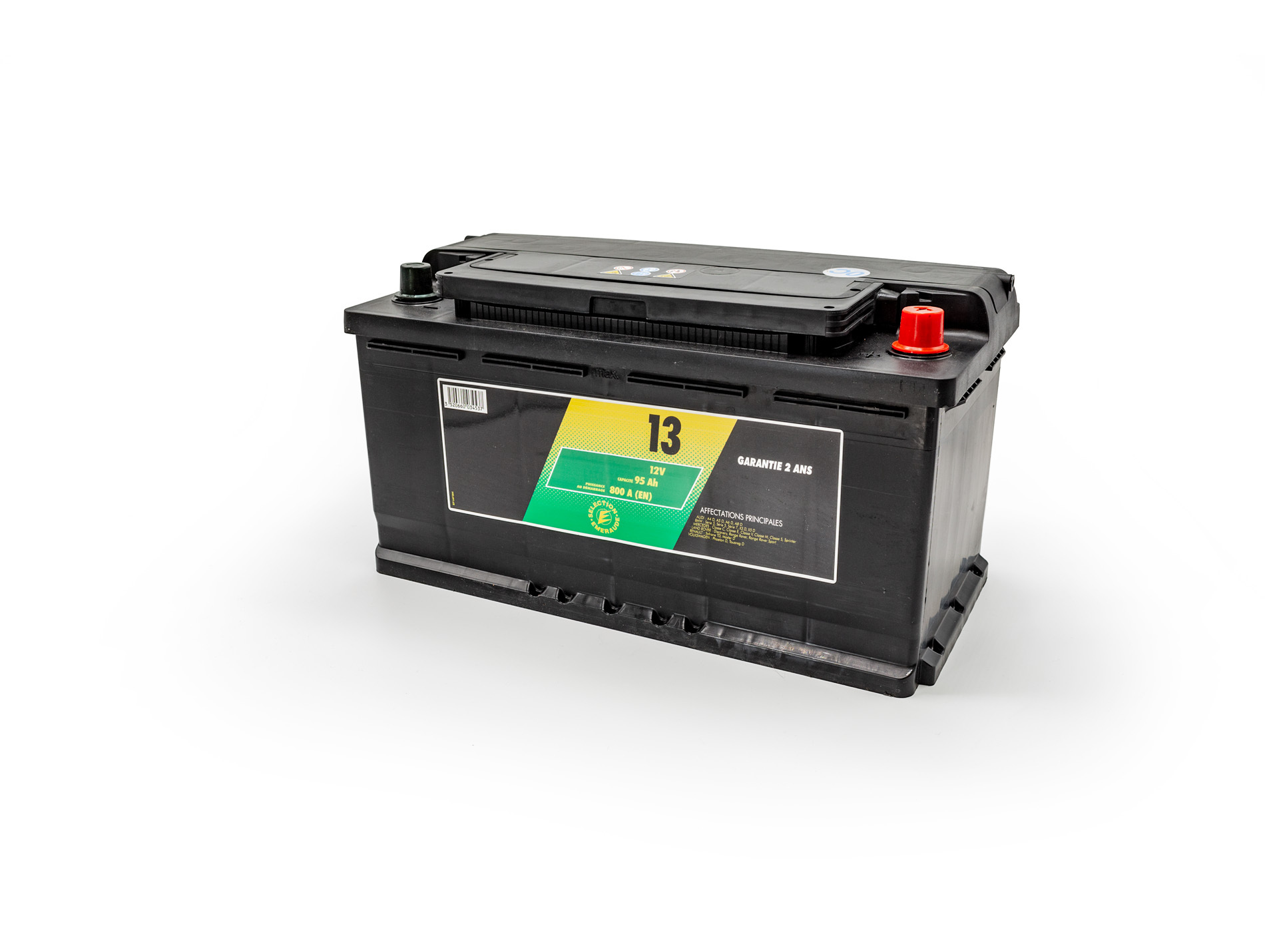 Batterie SELECTION EMERAUDE N°13 12V 95AH 800A(EN)