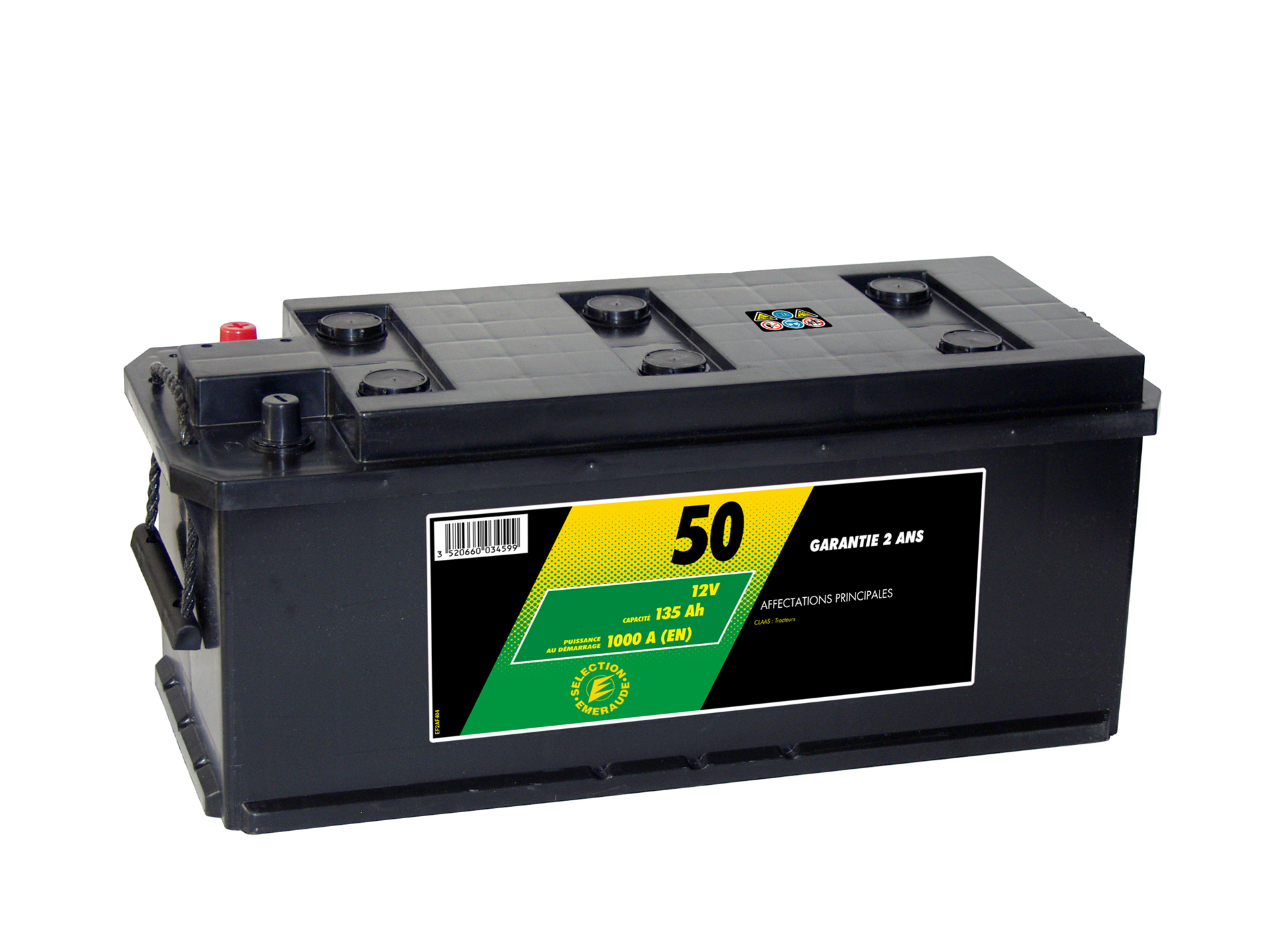 Batterie SELECTION EMERAUDE N°50 12V 135AH 1000A(EN)