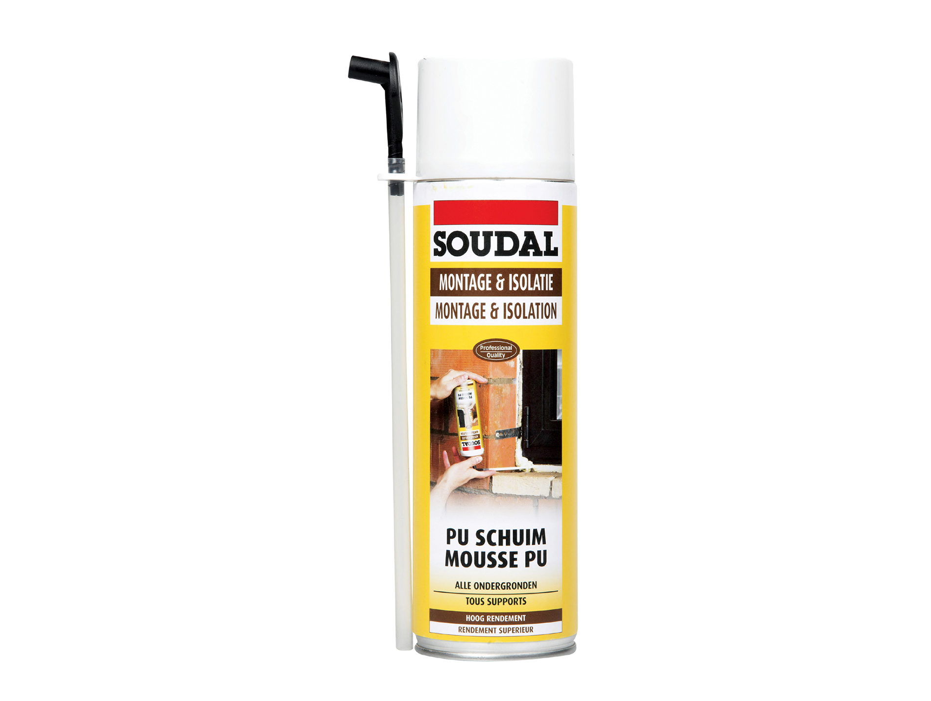 Mousse expansive SOUDAL SMX Blanc 500ml