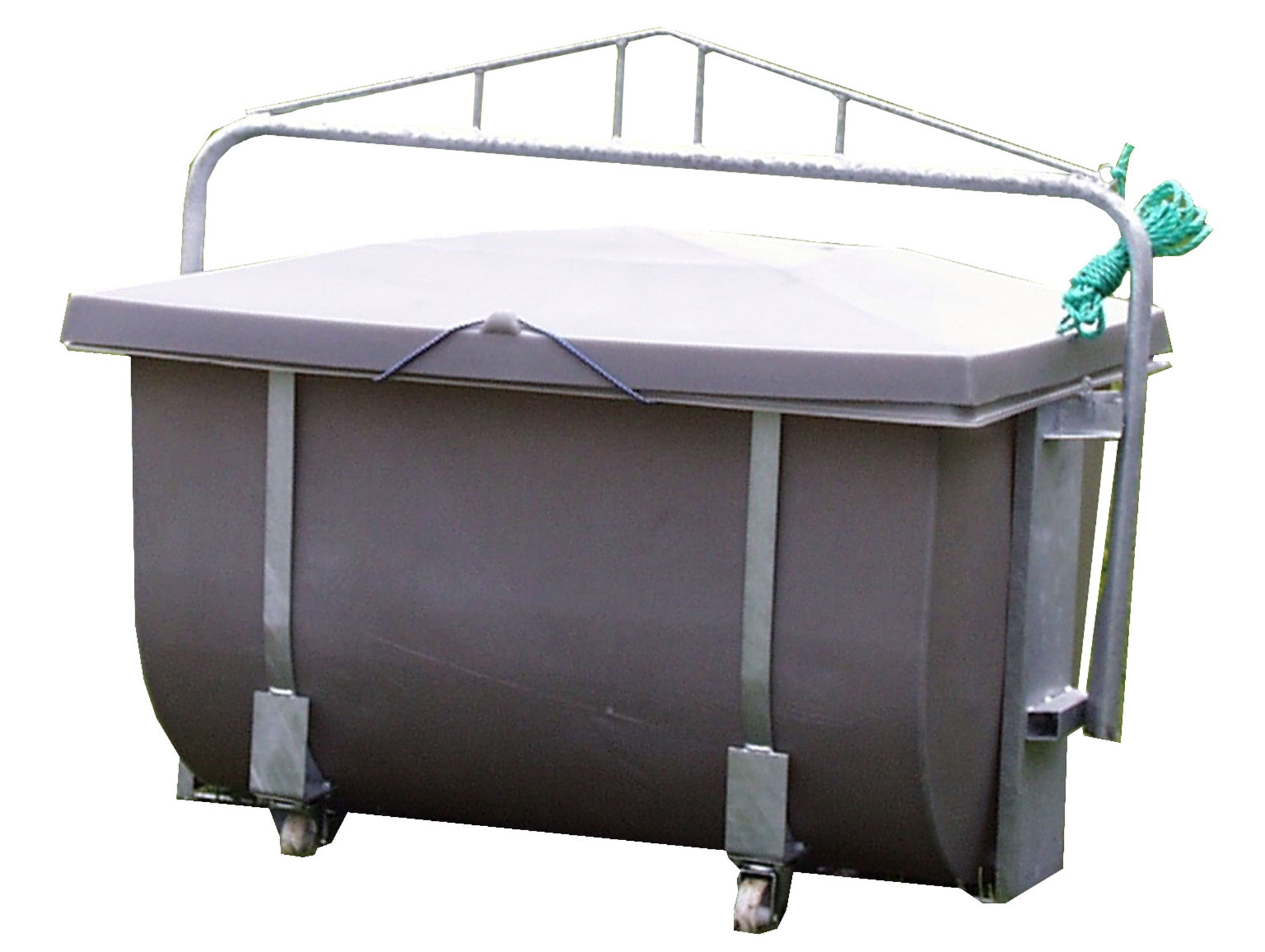 Bac d'équarrissage volaille et porcin 600L