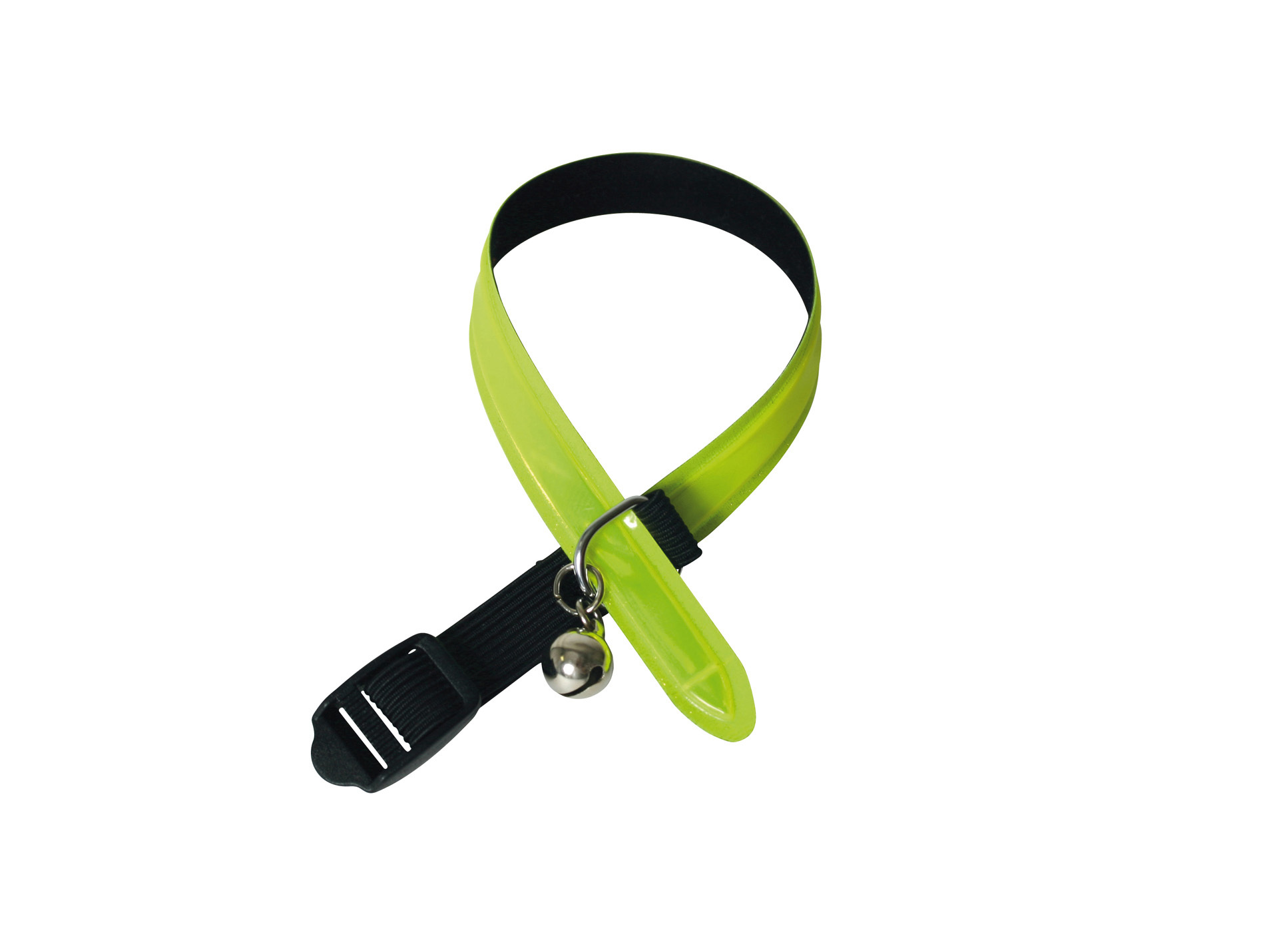 Collier chat réfléchissant Reflectite jaune
