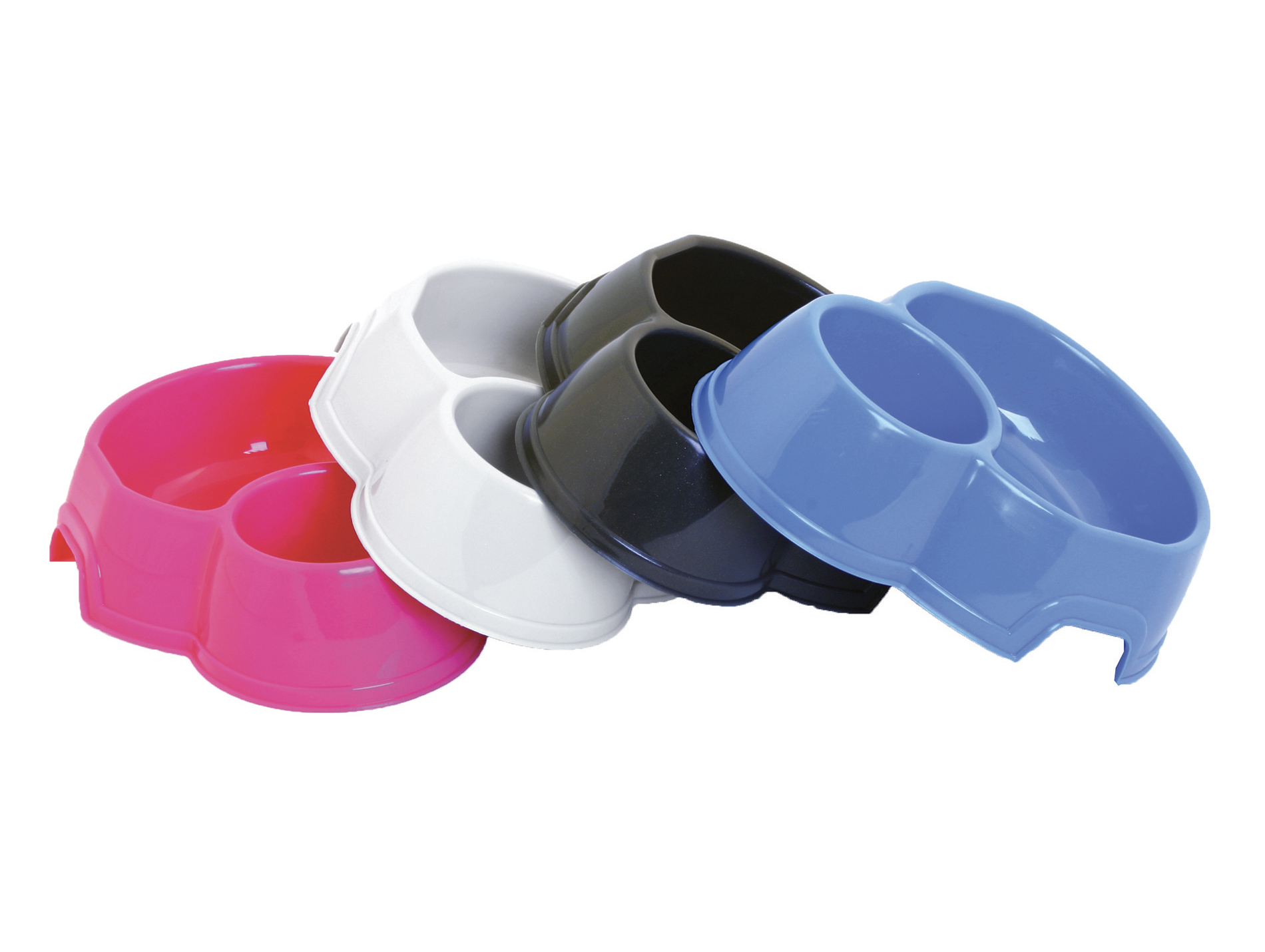 Gamelle double avec pied antidérapant 0,3/0,4L
