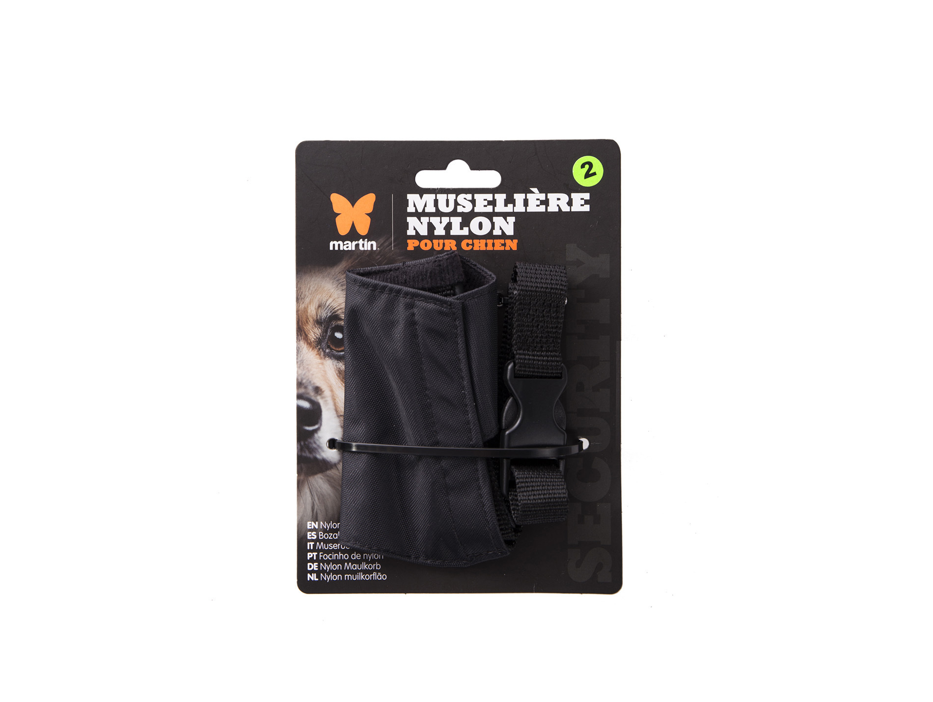 Muselière en nylon réglable MARTIN SELLIER T2
