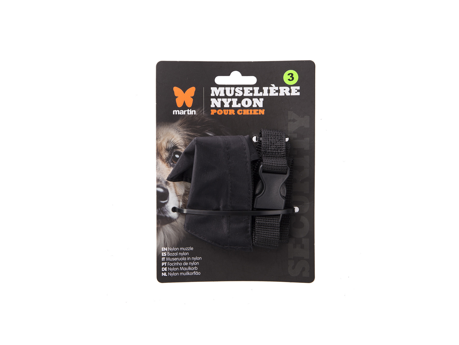 Muselière en nylon réglable MARTIN SELLIER T3