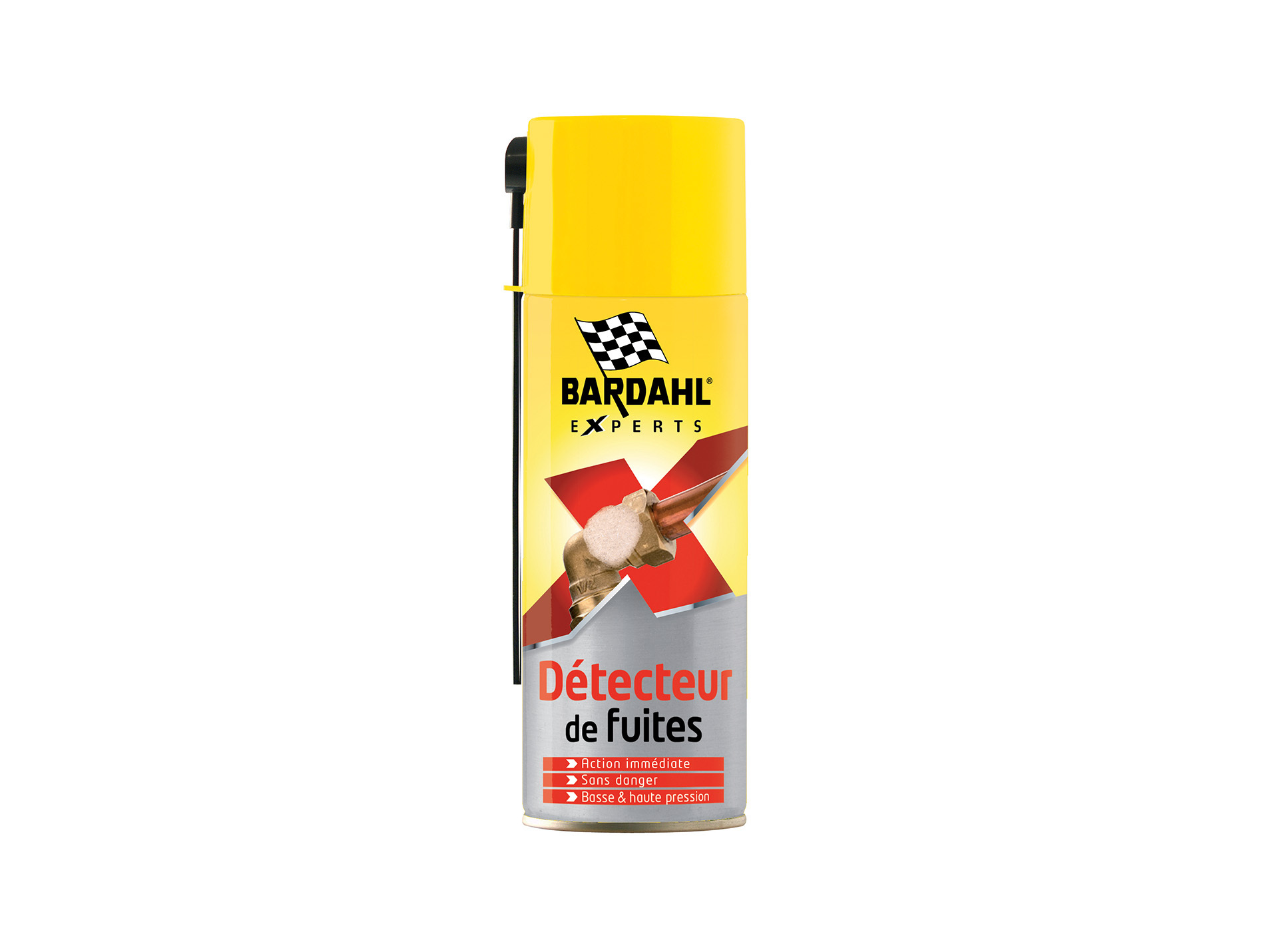 Détecteur de fuites BARDAHL gaz et air comprimé 300ml