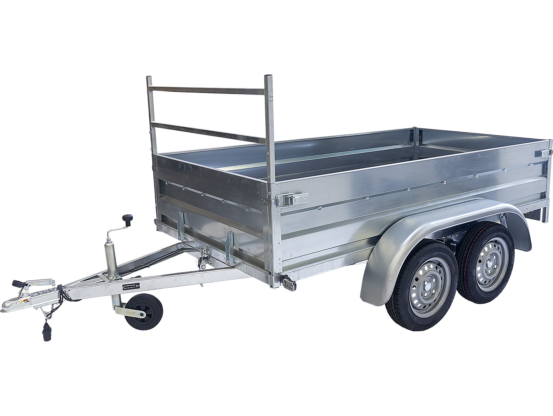 Remorque ERDE Expert XT 252 freinée L.2,51m 2000kg