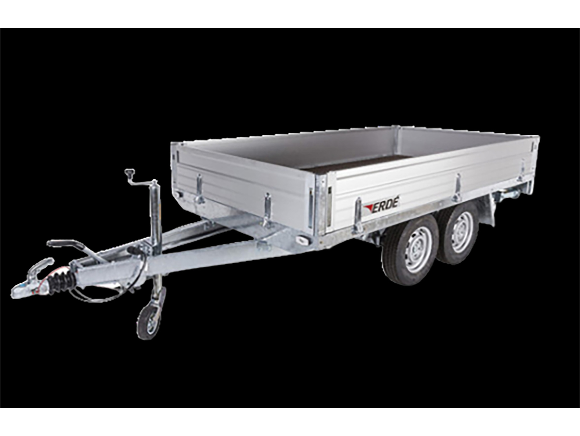 Remorque ERDE Expert XR 342 freinée L.3,4m 2500kg