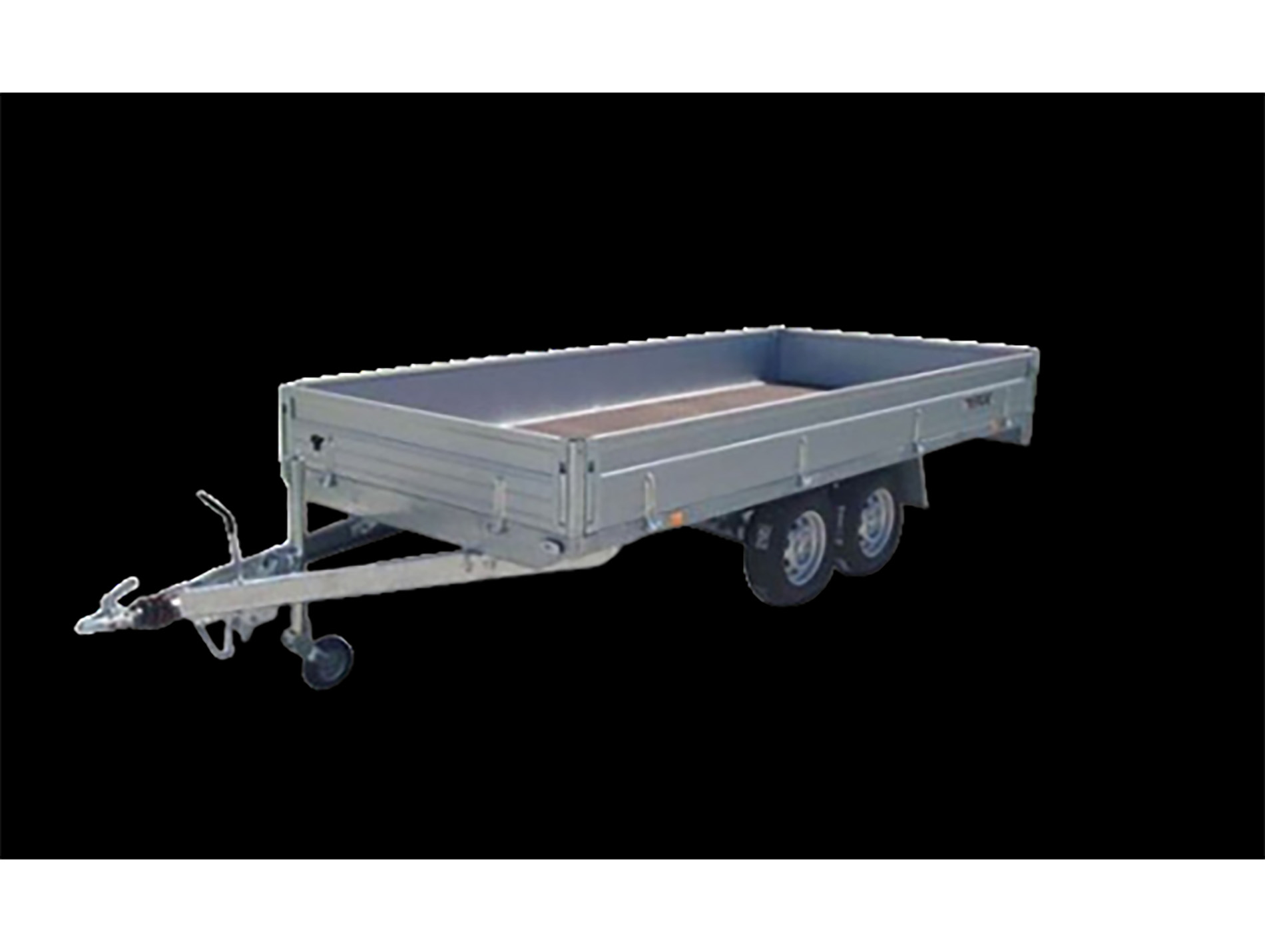 Remorque ERDE Expert XR 402 freinée L.4m 2500kg