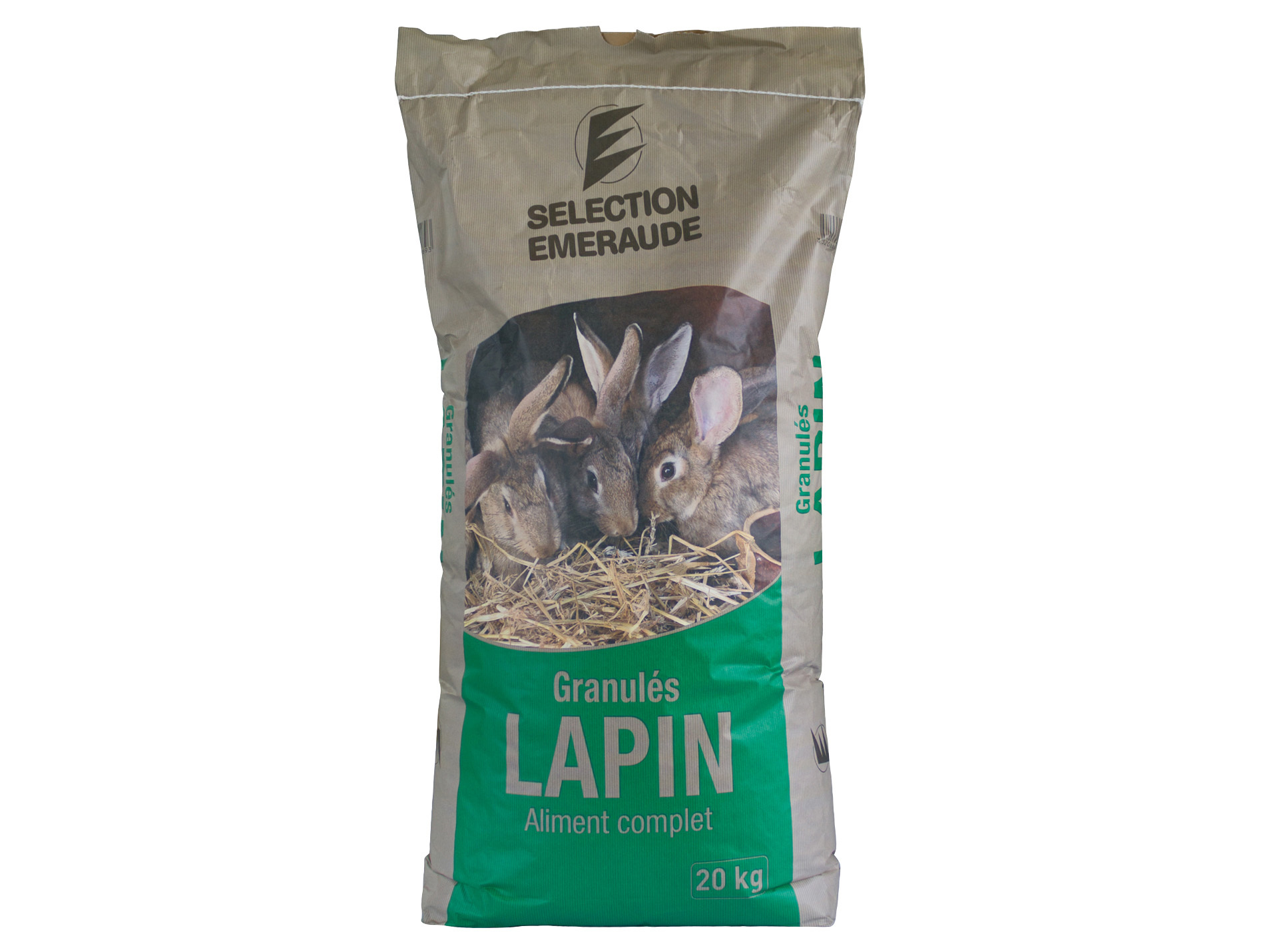 Granulés lapin SELECTION EMERAUDE 20kg