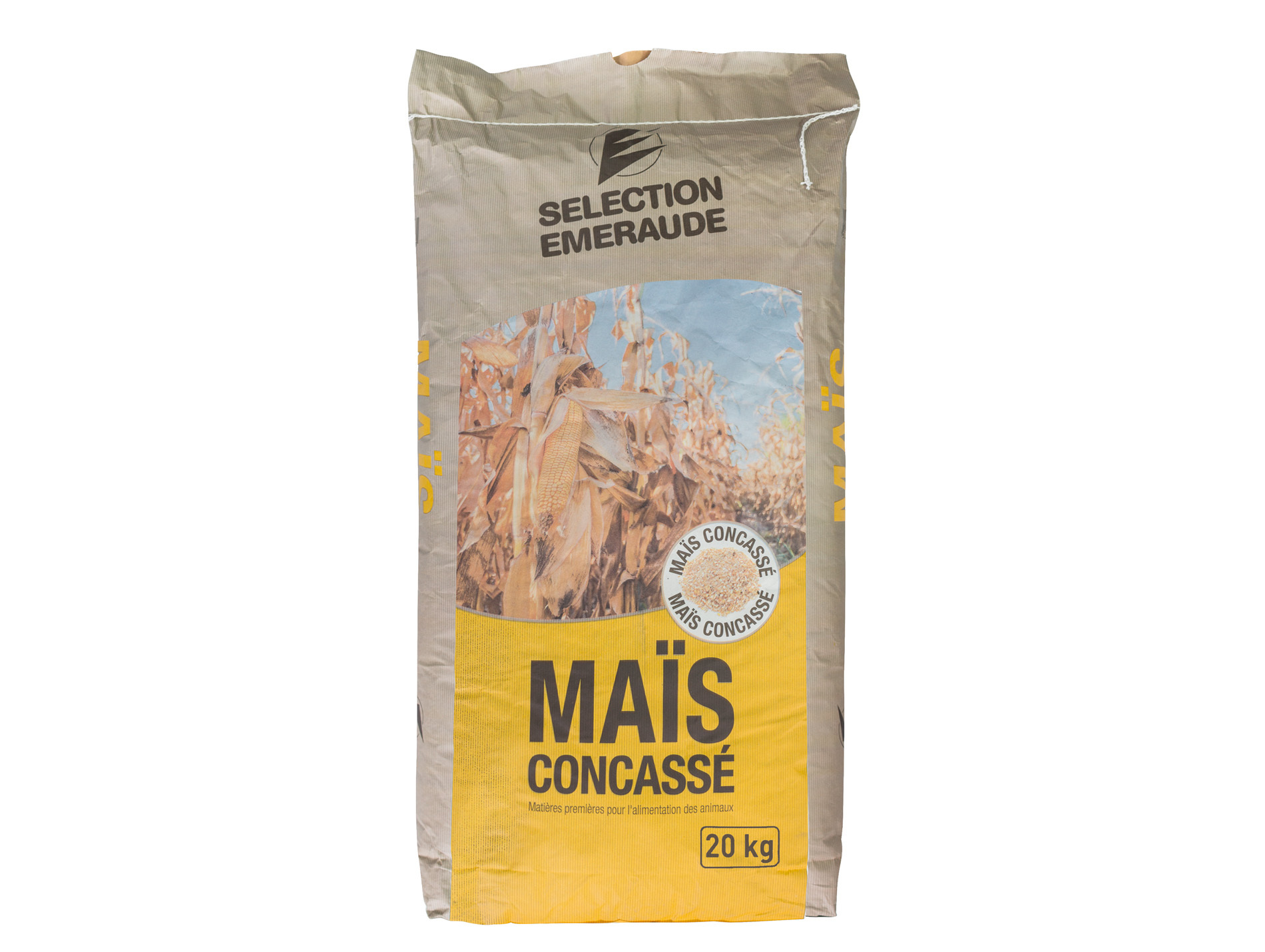 Maïs concassé SELECTION EMERAUDE 20kg