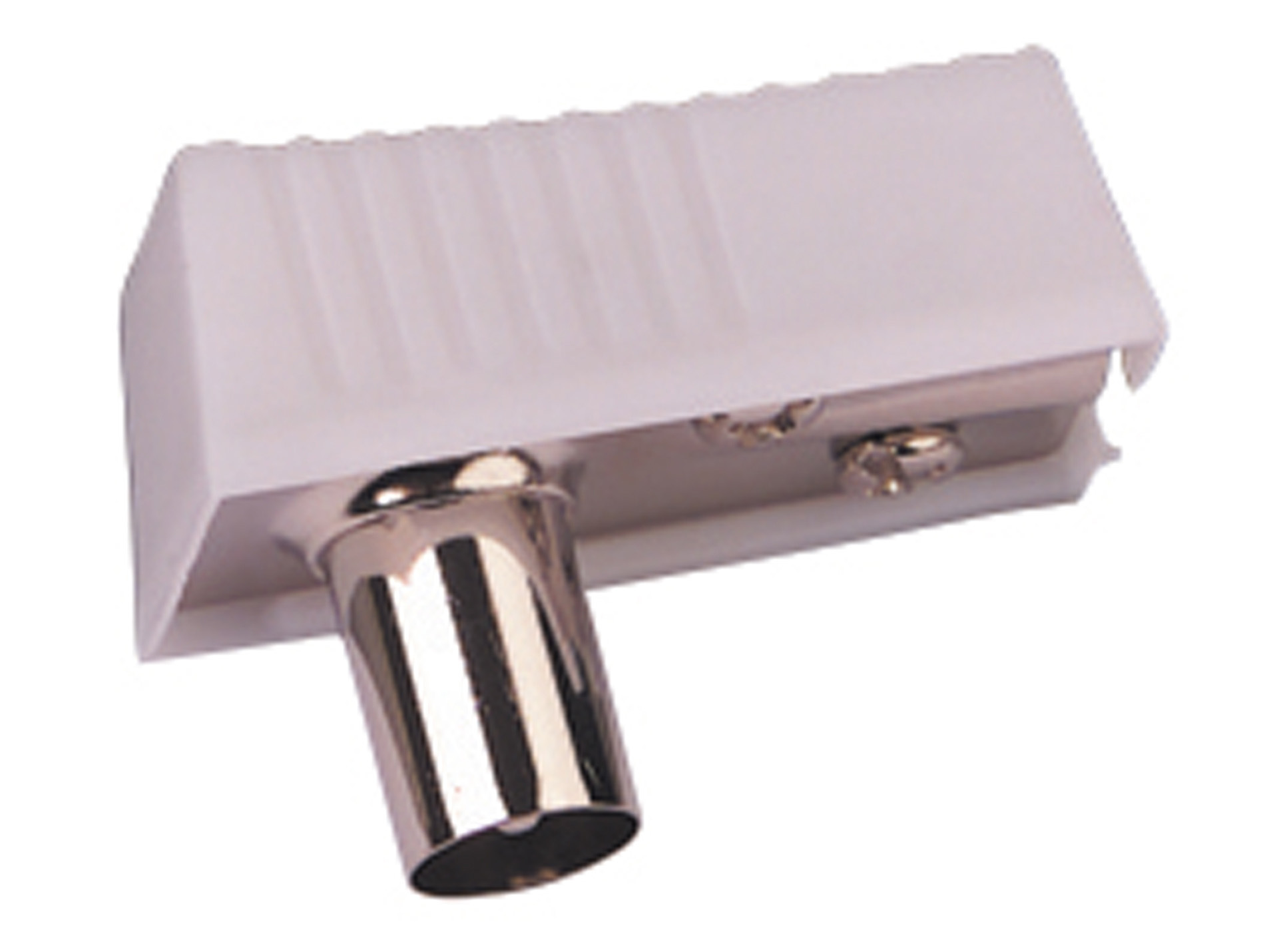 Fiche coaxiale mâle coudée Ø9.52