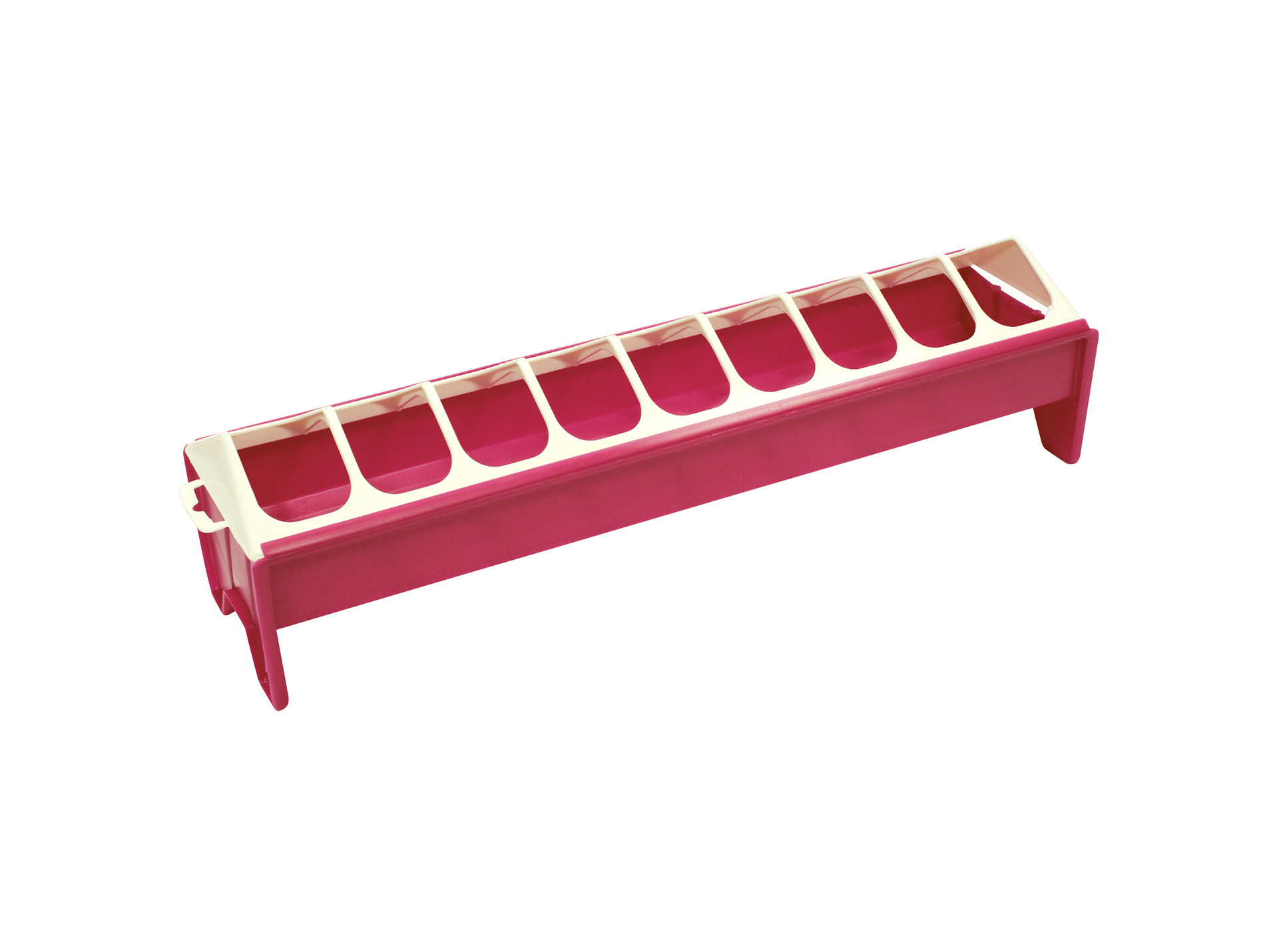 Mangeoire poules PVC 50 x 12 cm