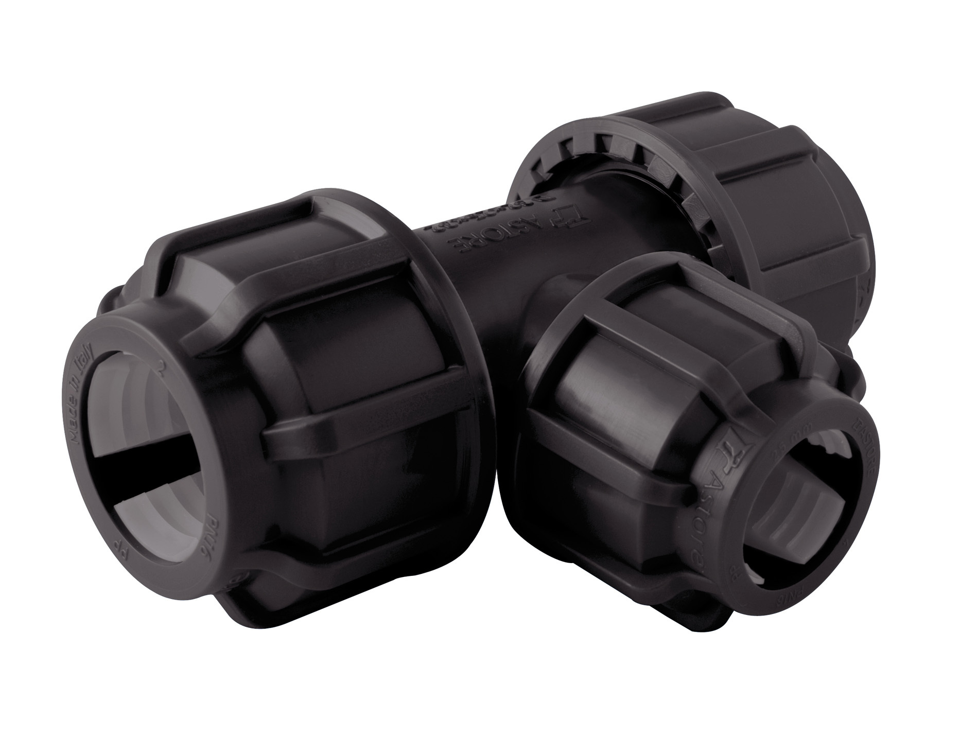 Té réduit PP PE D25x20x25