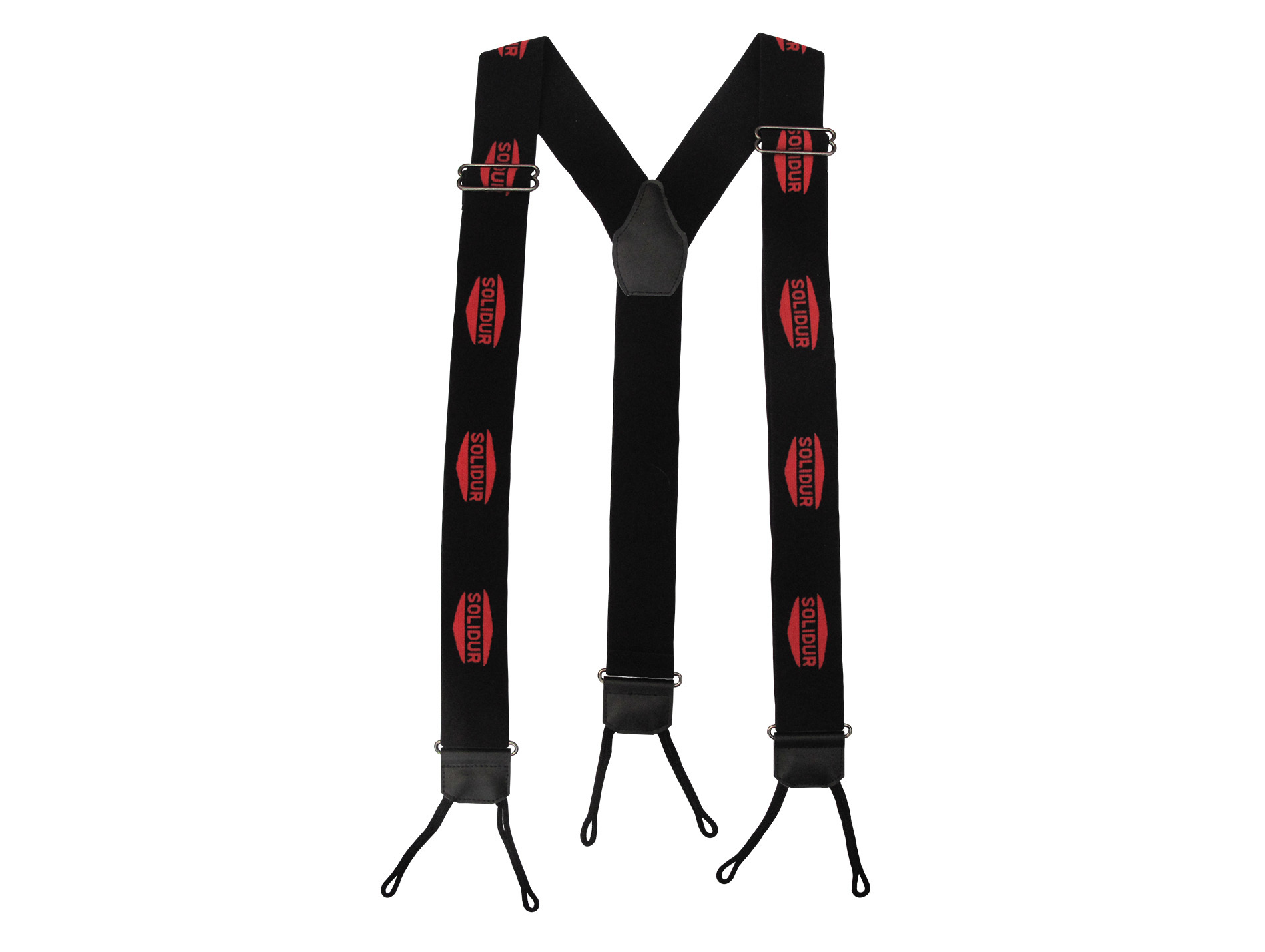 Bretelles SOLIDUR ACBR02 à boutons noir