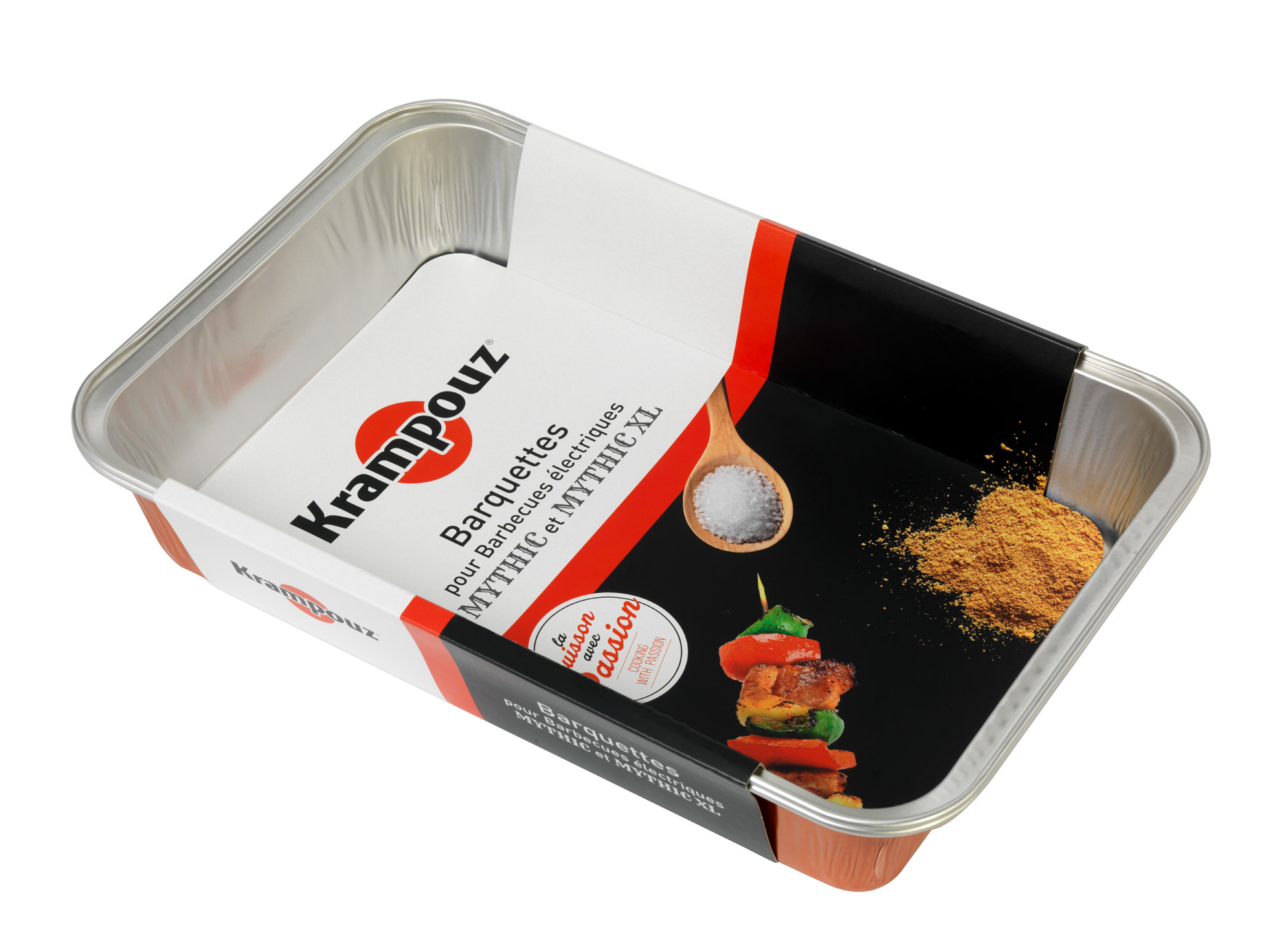 Barquette KRAMPOUZ pour barbecue électrique Mythic x2