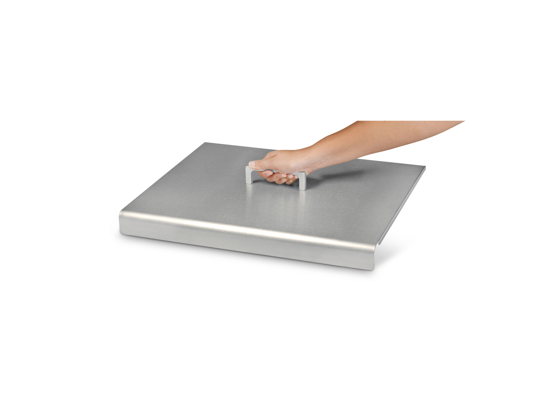 Capot inox KRAMPOUZ pour plancha Design simple