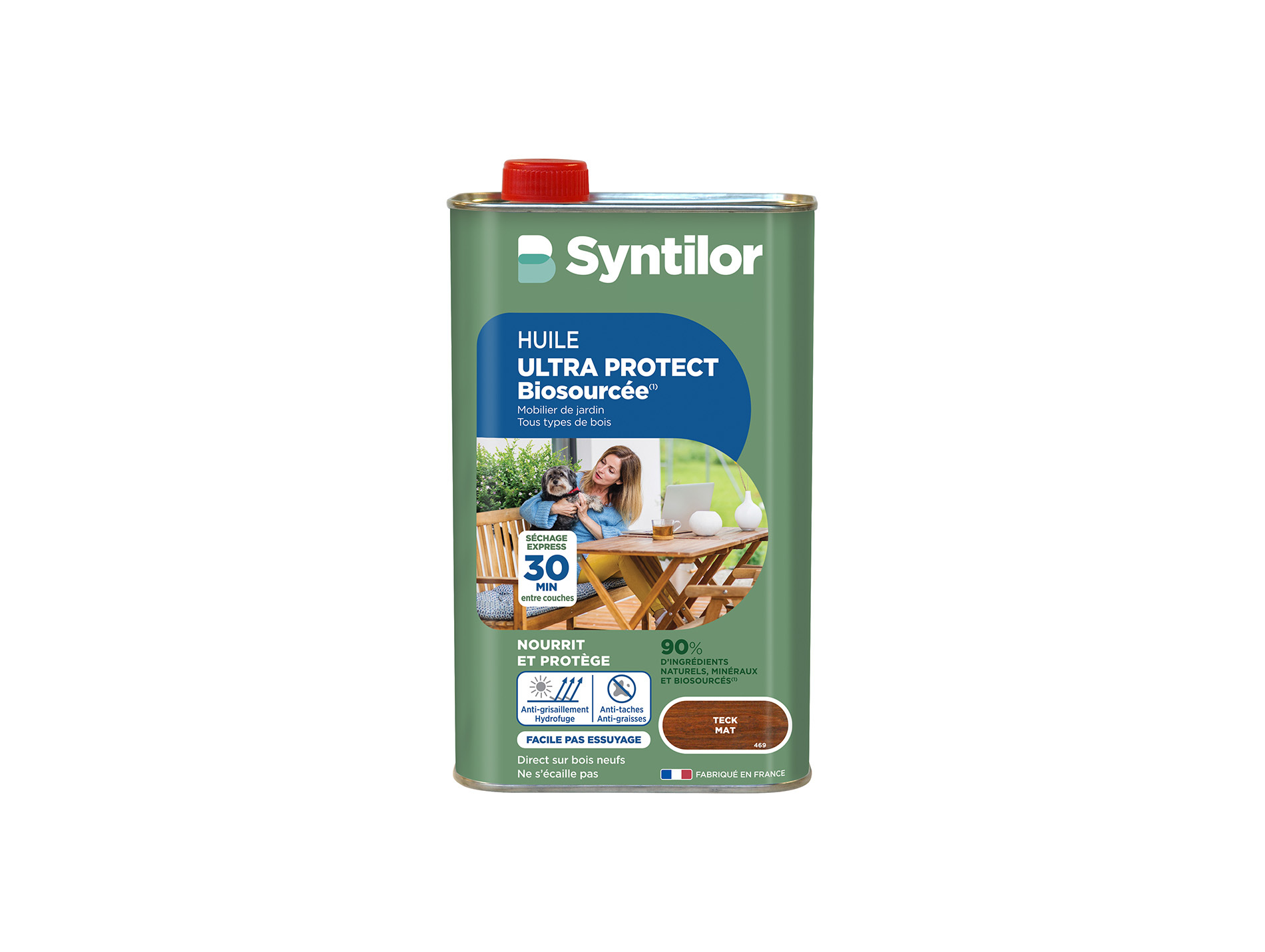 Huile de mobilier Teck SYNTILOR Incolore 1L