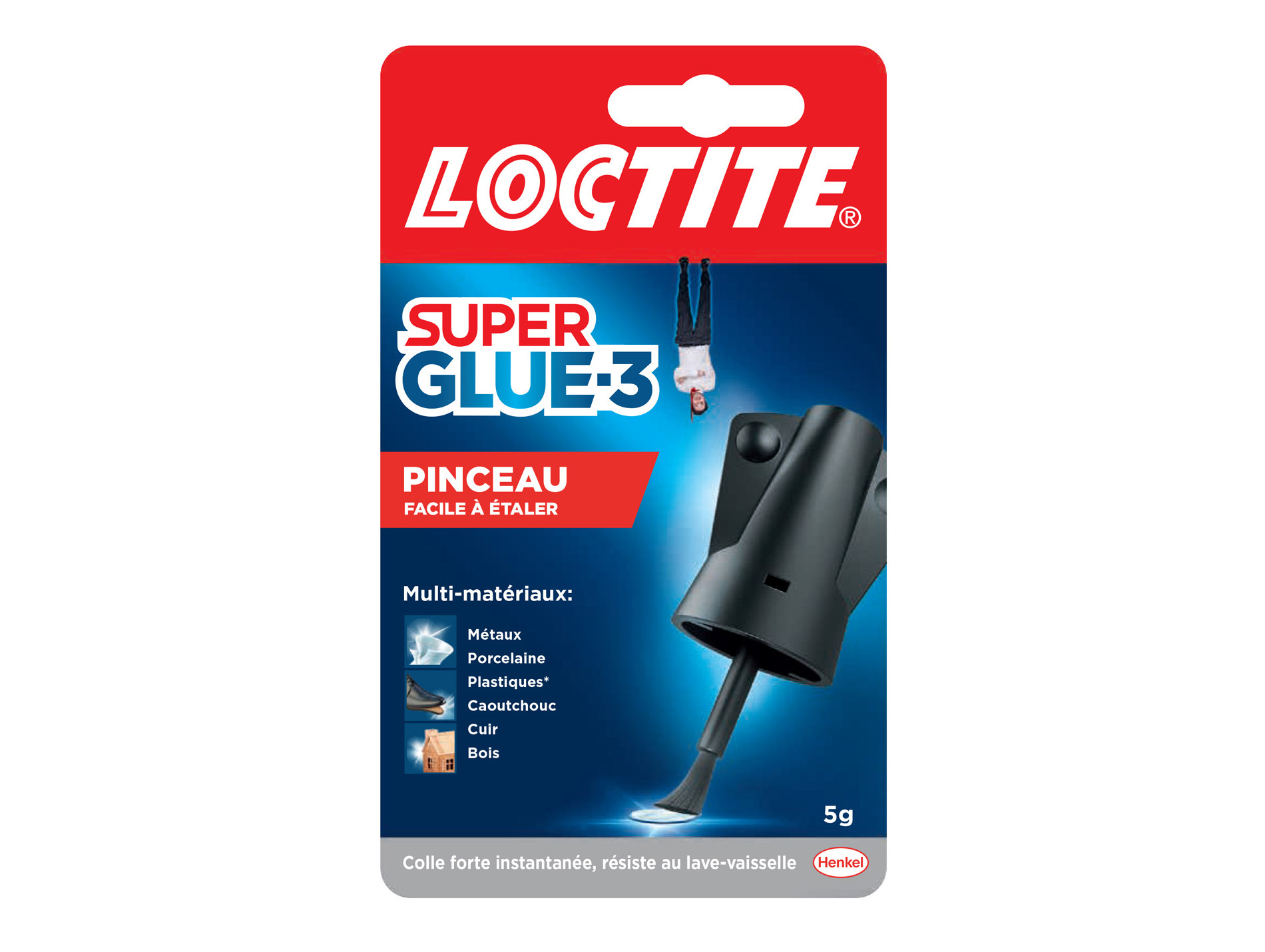 Superglue-3 LOCTITE Pinceau 5g