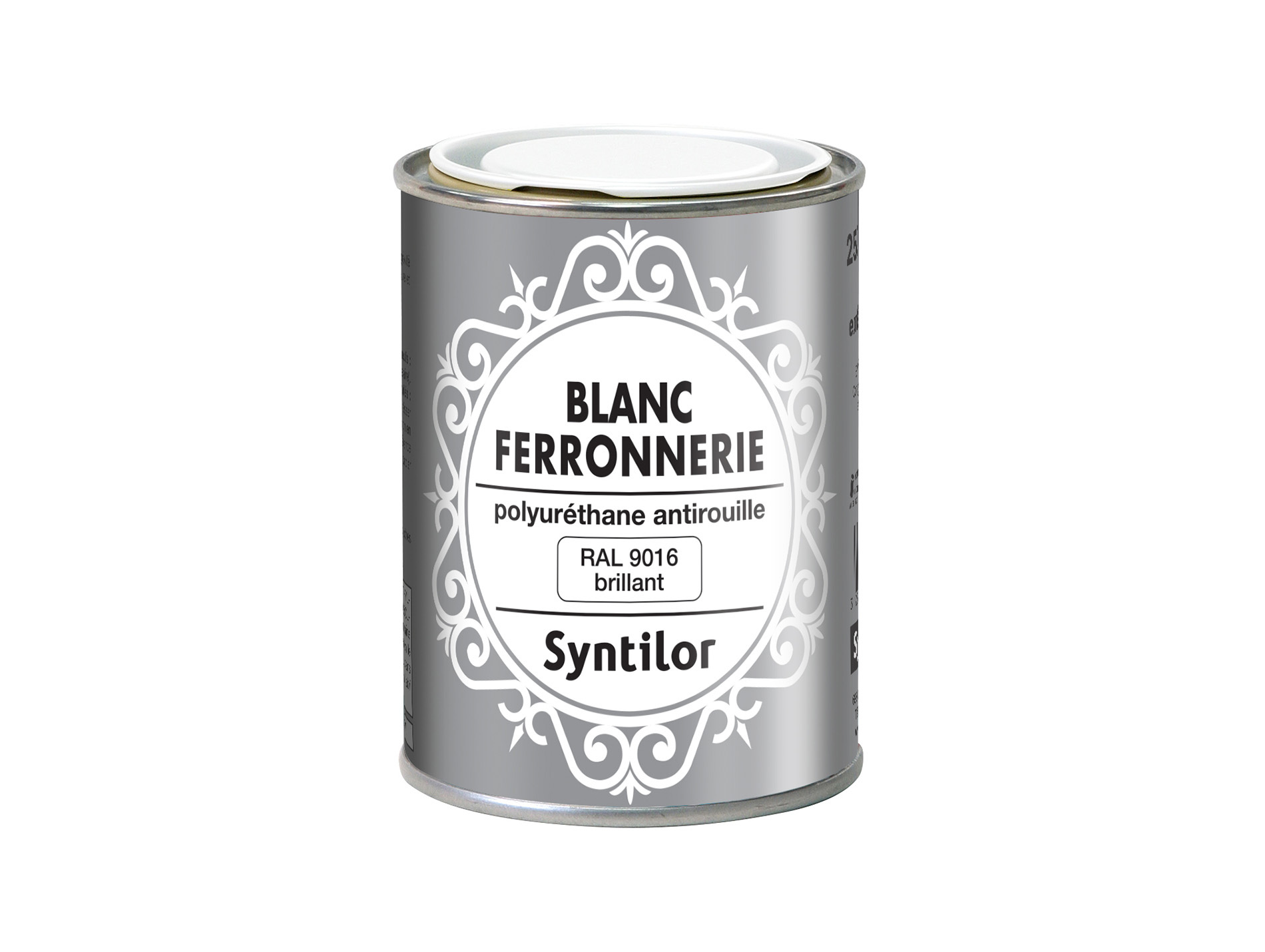 Peinture ferronnerie SYNTILOR blanc brillant  250ml