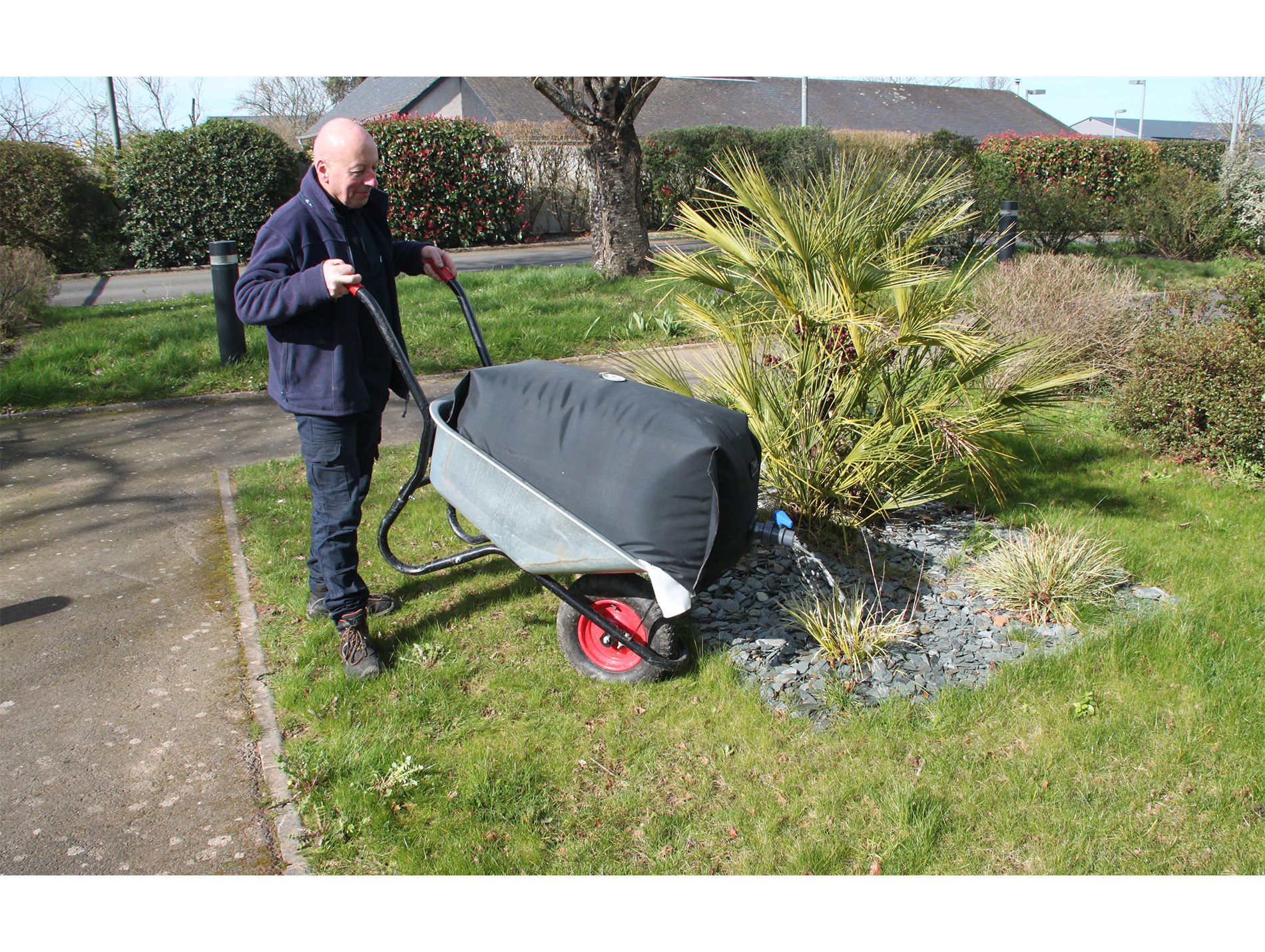 Citerne souple rectangulaire EPDM 100L
