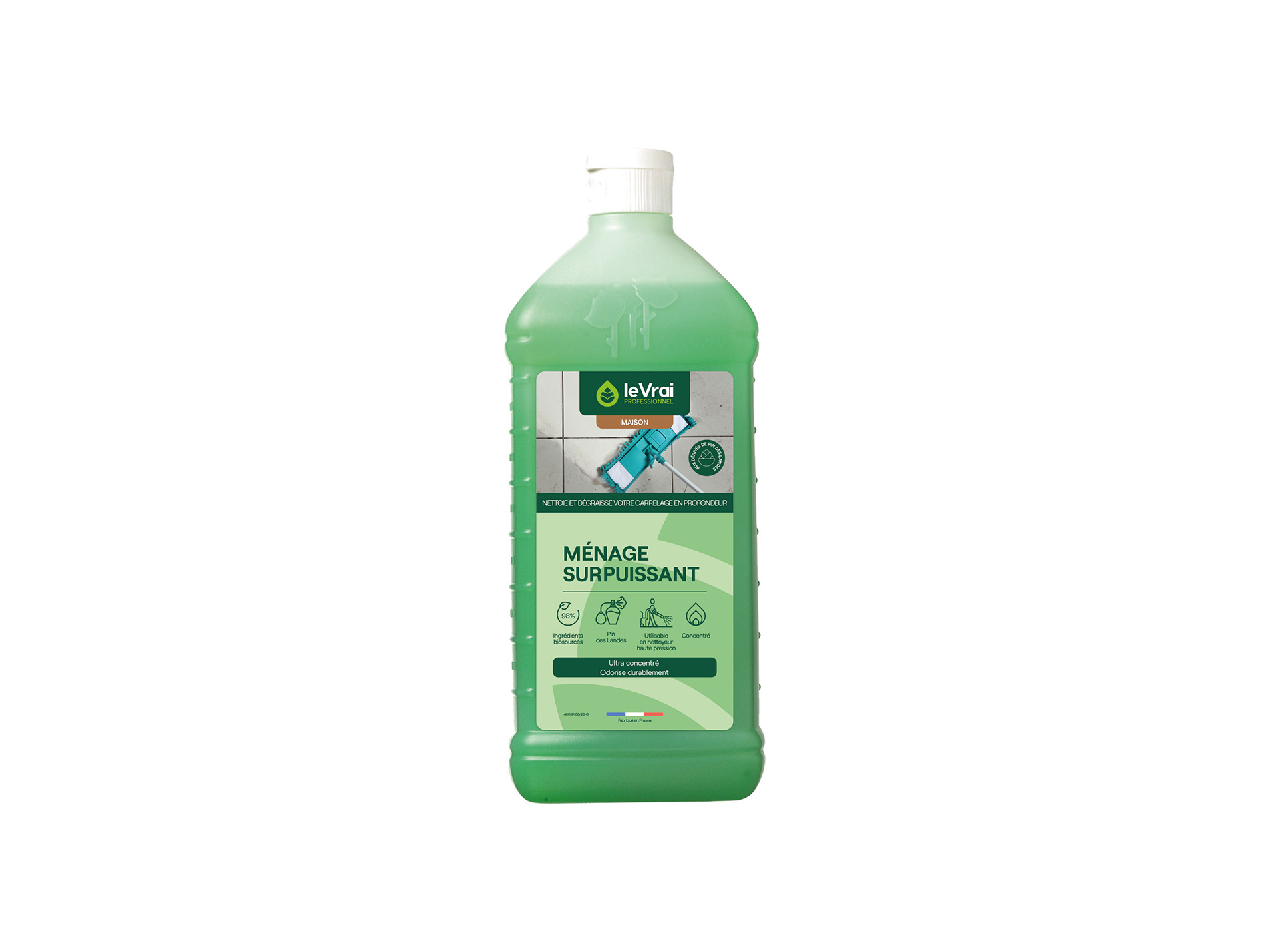 Nettoyant sol LE VRAI ménage surpuissant 1L