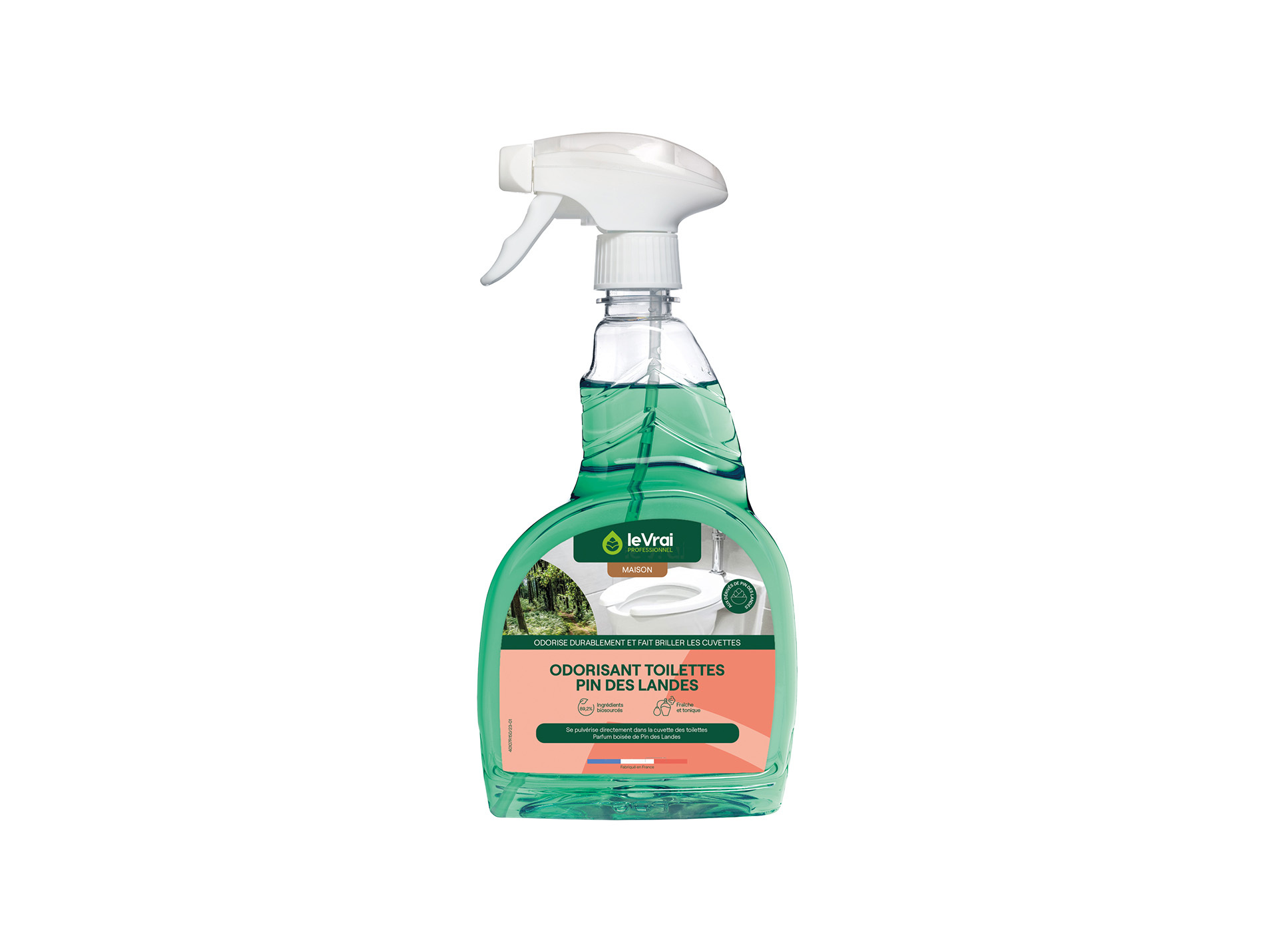 Odorisant toilette LE VRAI senteur pin des landes 750ml