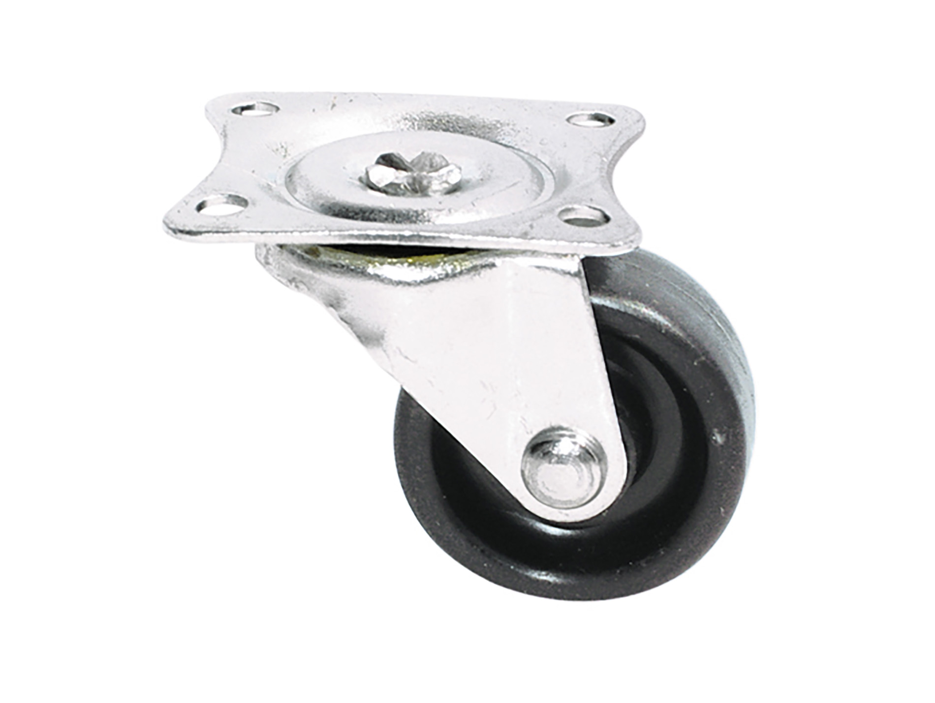 Roulette de tiroir NORAIL fixe noire 25mm lot de 4
