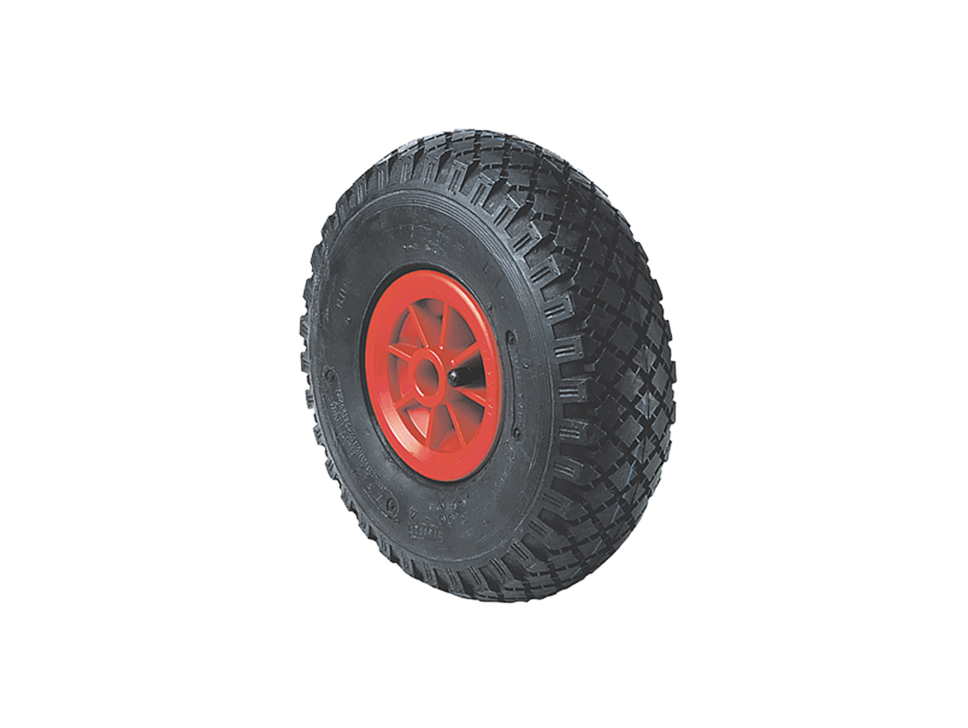 Roue gonflable NORAIL 260mm alésage 25mm 150kg