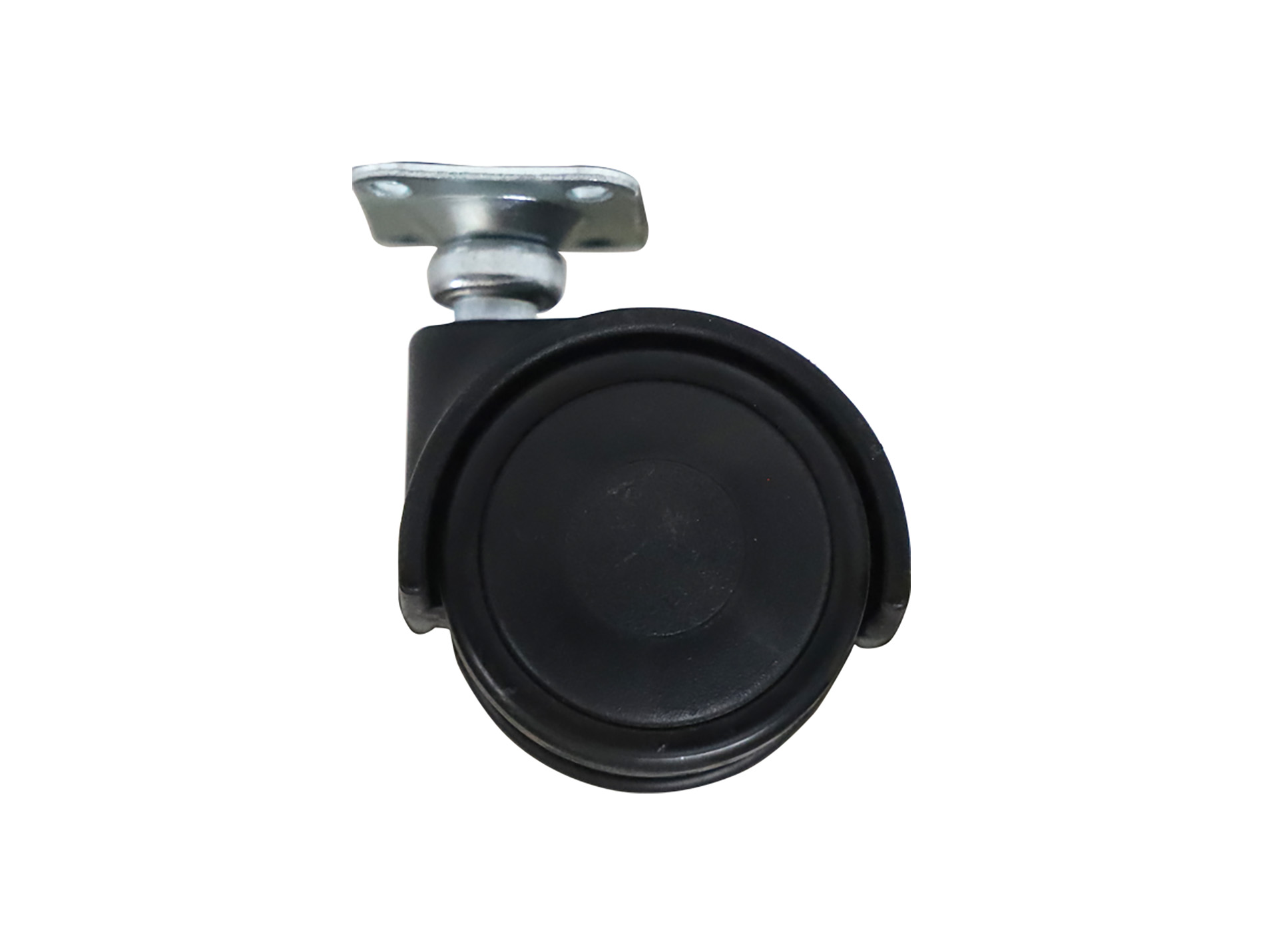 Roulette jumelée NORAIL à platine 40mm lot de 4