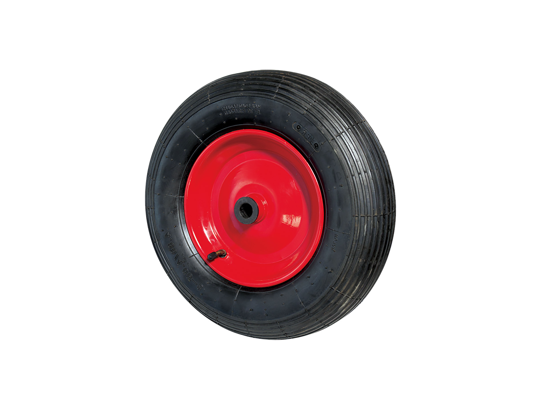 Roue de brouette NORAIL gonflable 400mm alésage 20mm