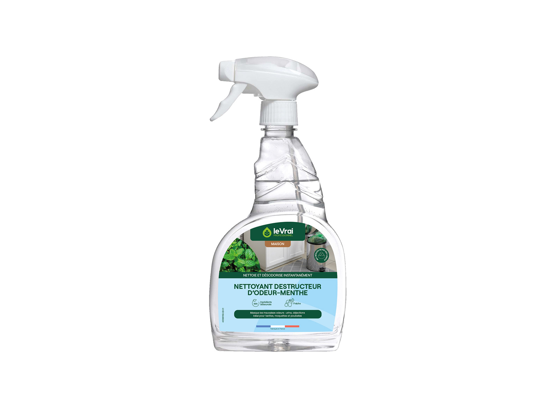 Nettoyant destructeur LE VRAI parfum menthe 750ml