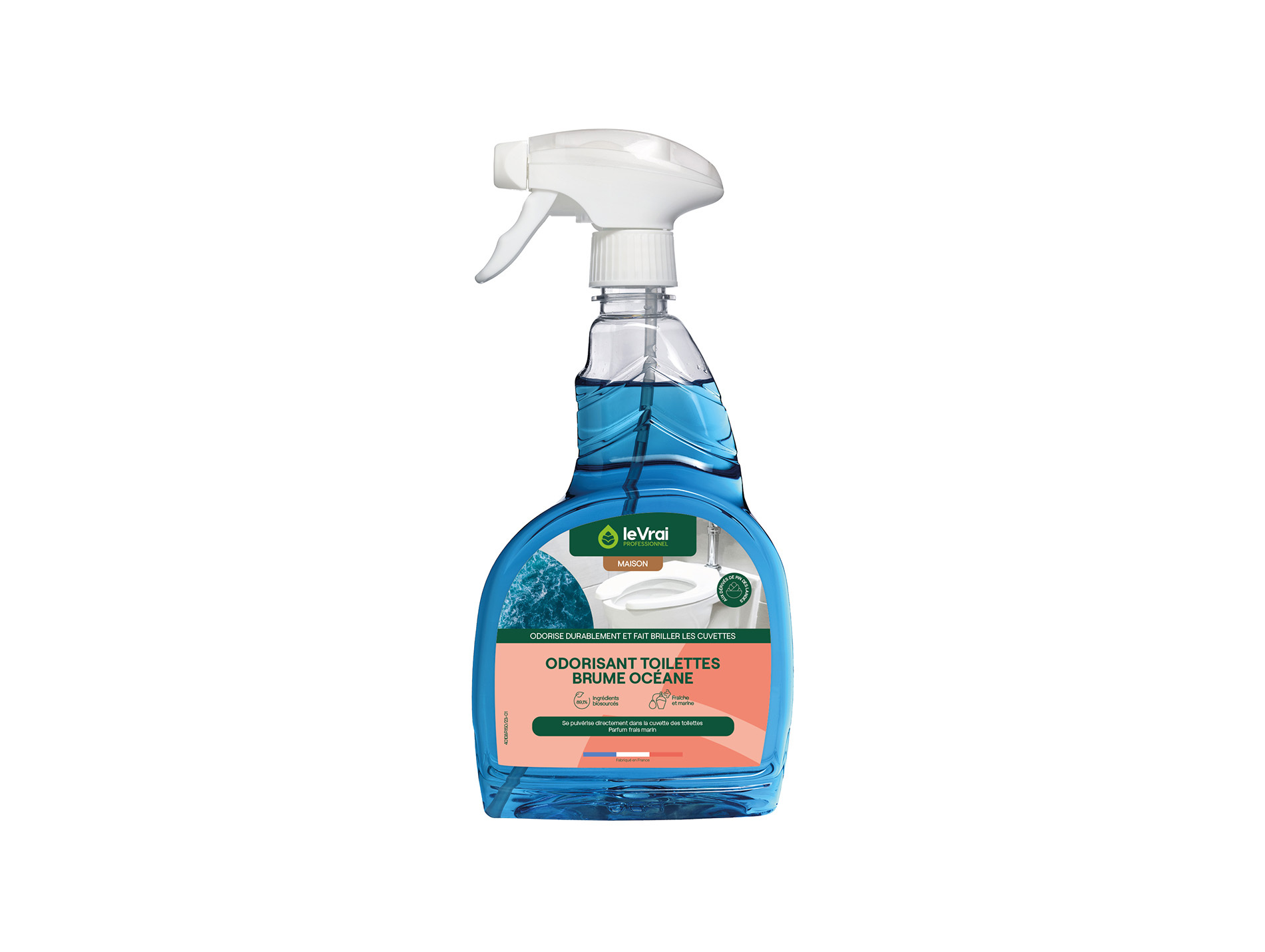 Odorisant toilettes LE VRAI brume océane 750ml