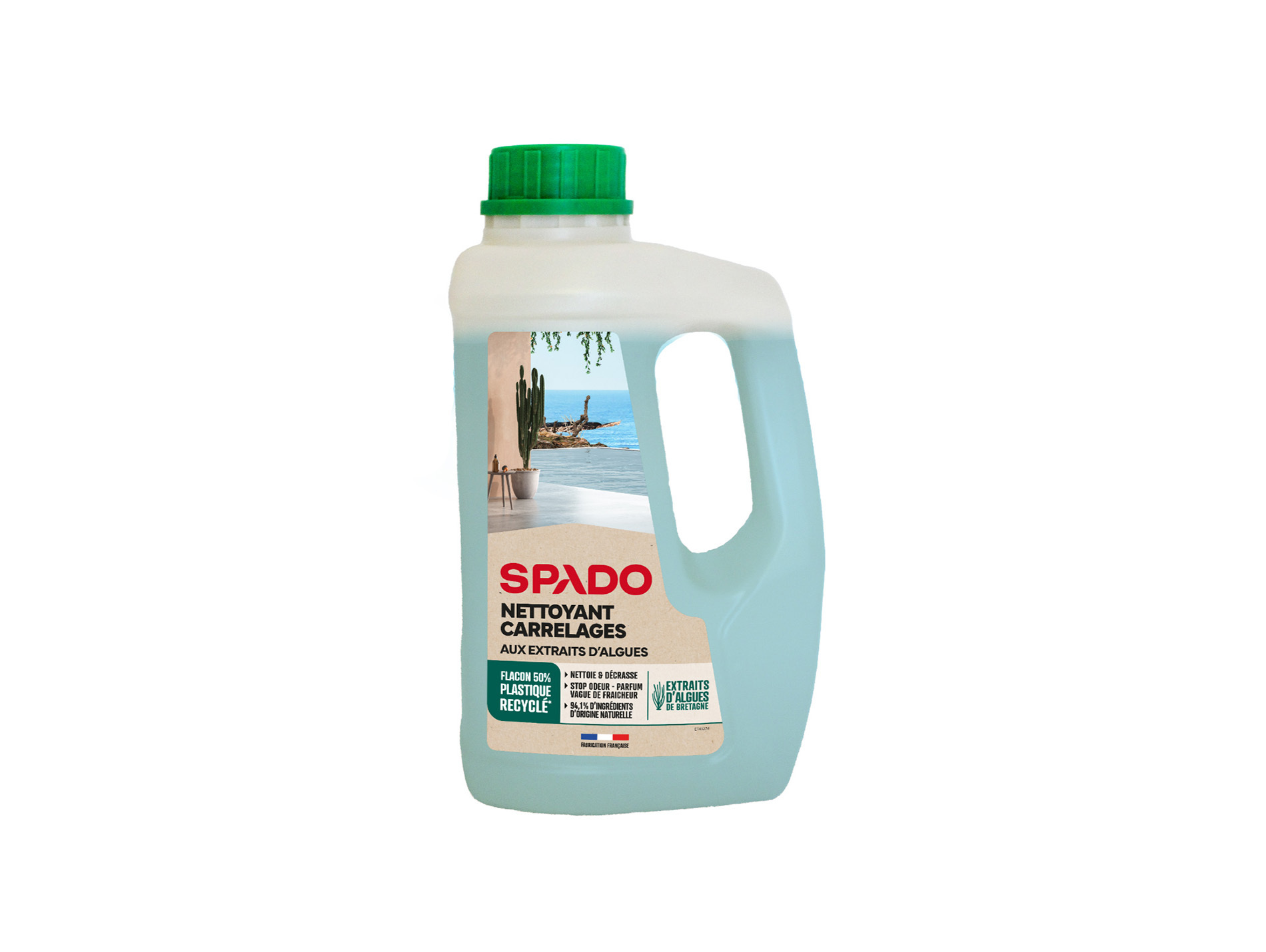 Nettoyant carrelages PROVEN aux extraits d'algues 1L
