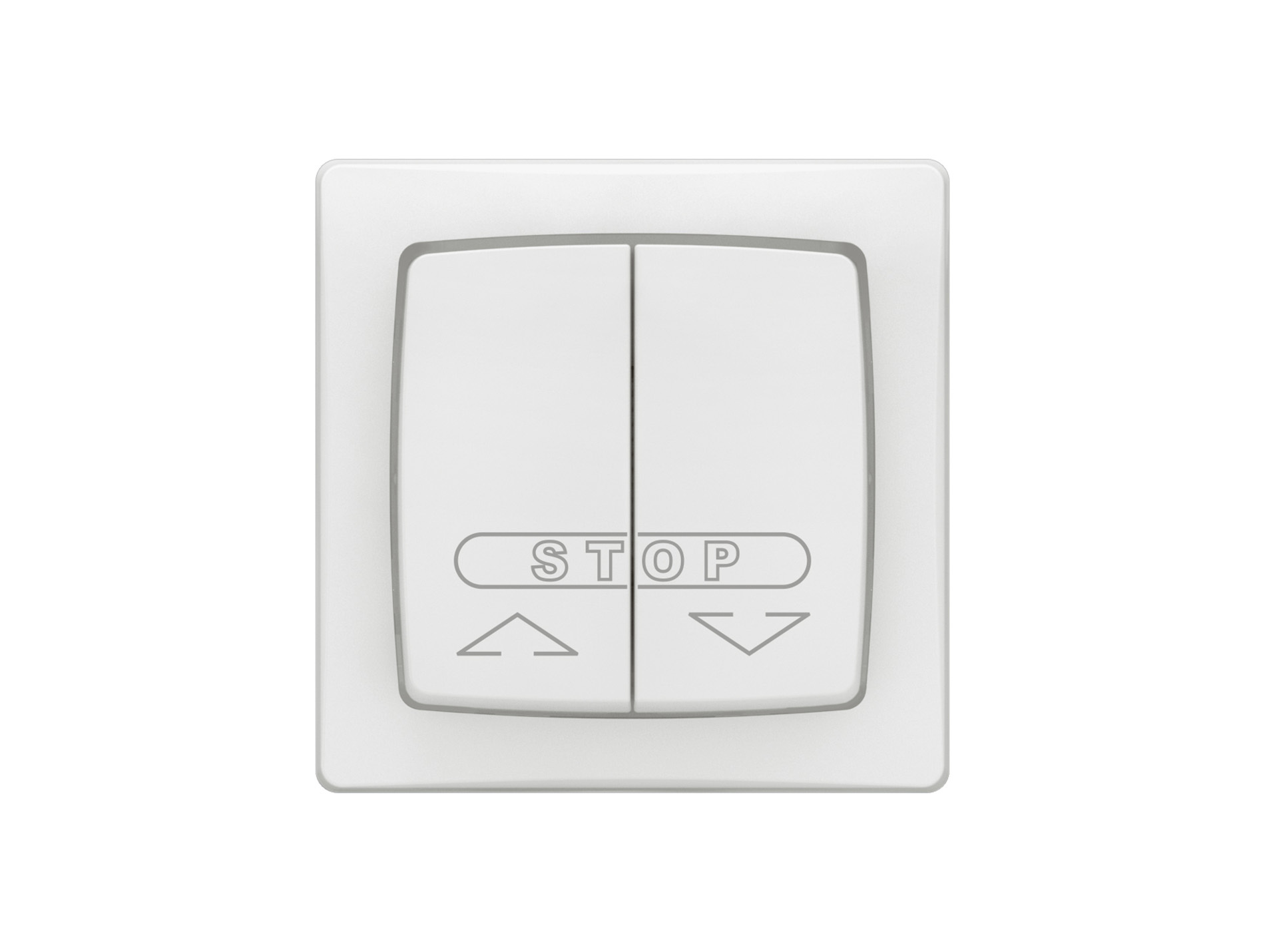 Poussoir centralisé volets LEGRAND saillie blanc 230v 6a