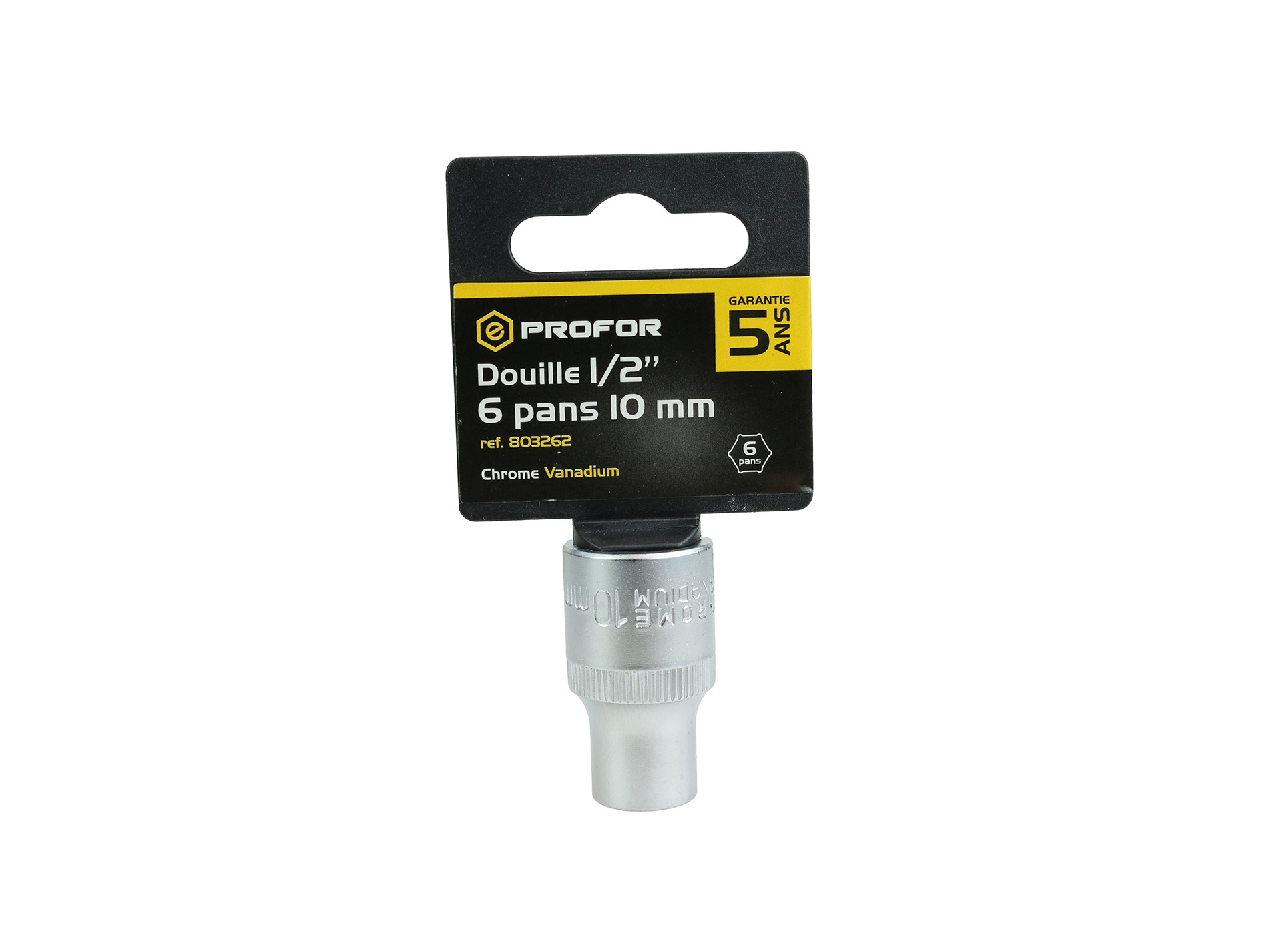 Douille PROFOR 1-2'' 6 pans 10 mm