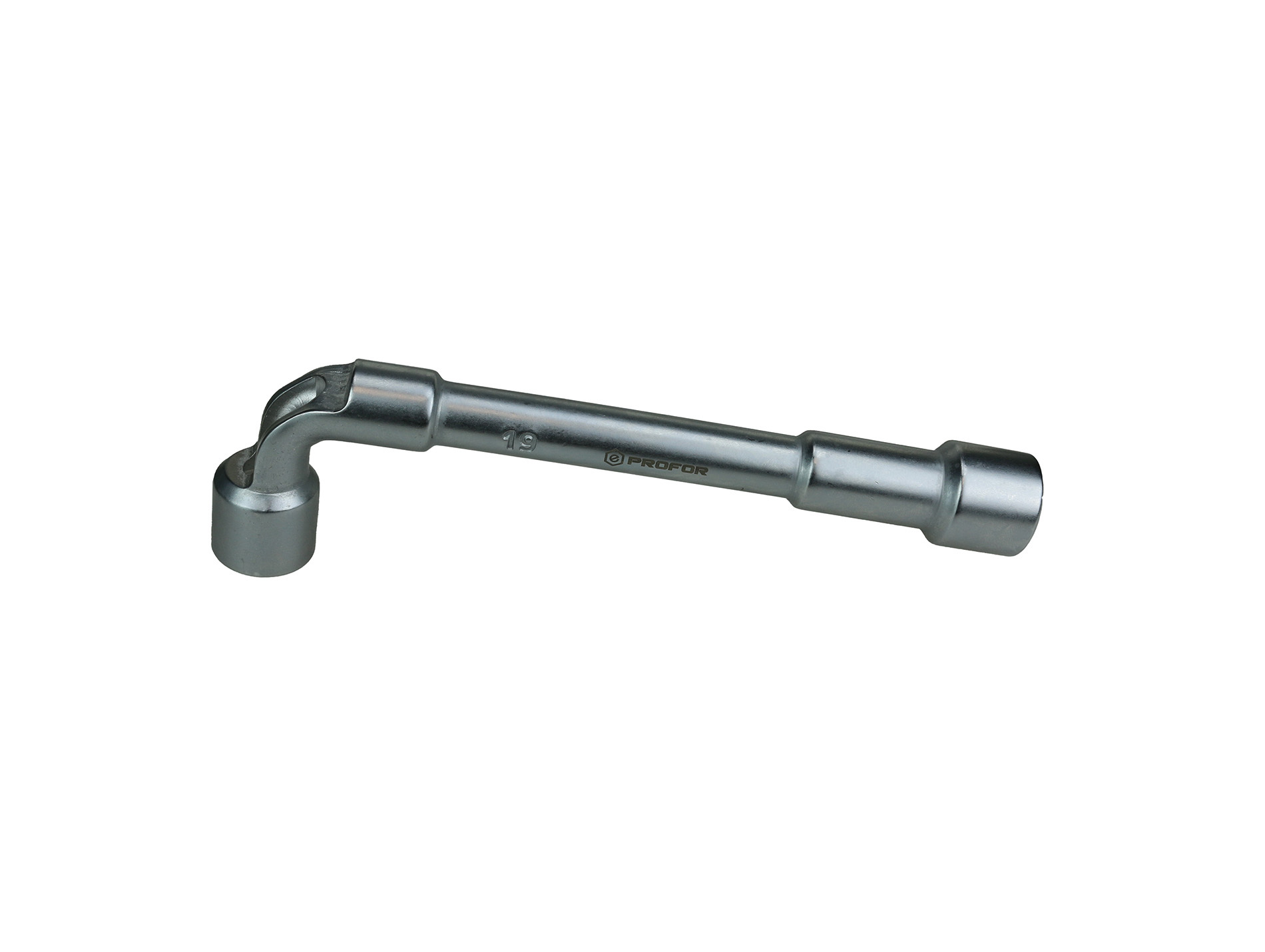 Clé à pipe PROFOR débouchée 19 6-6 pans