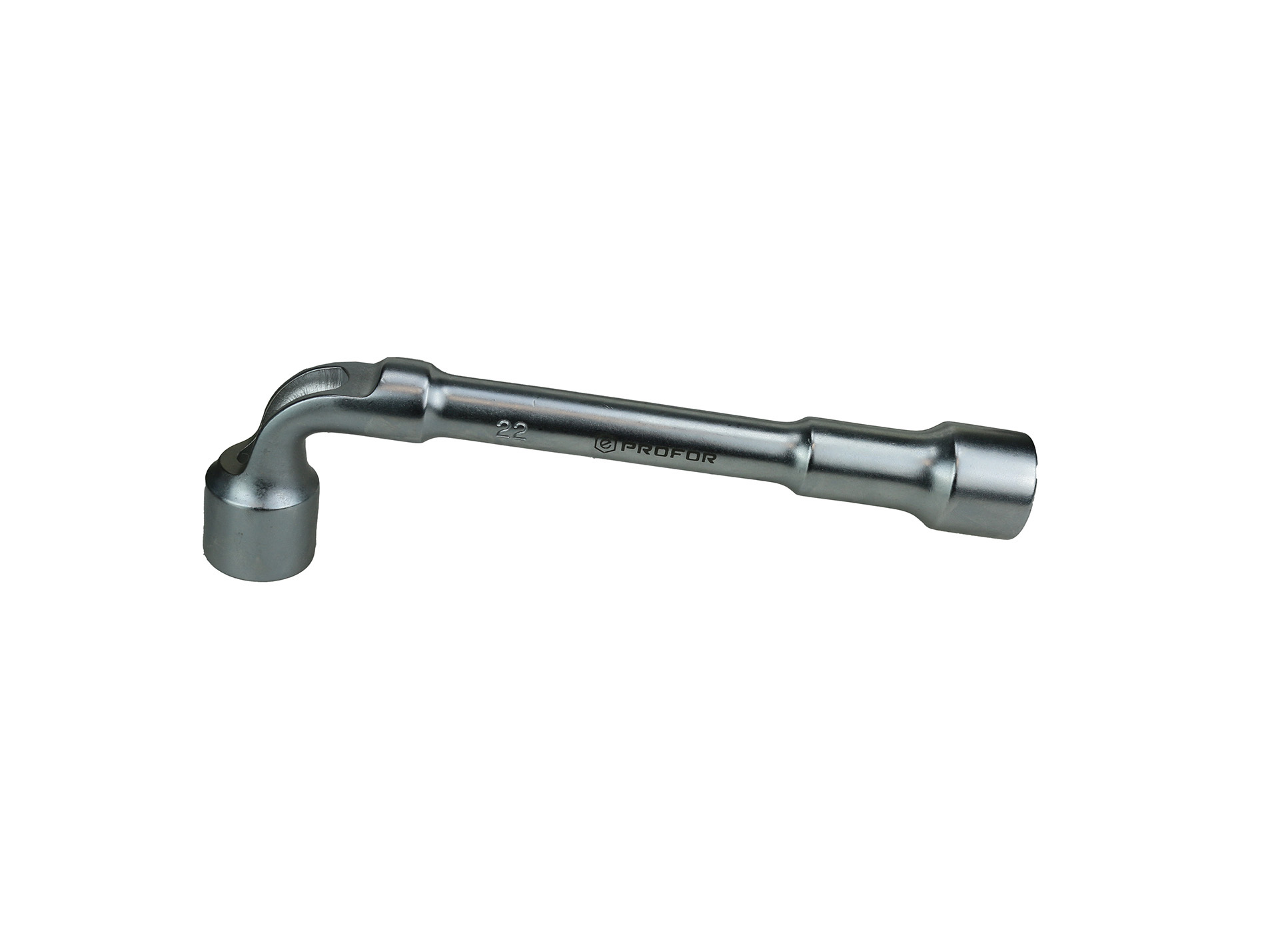 Clé à pipe PROFOR débouchée 22 6-6 pans