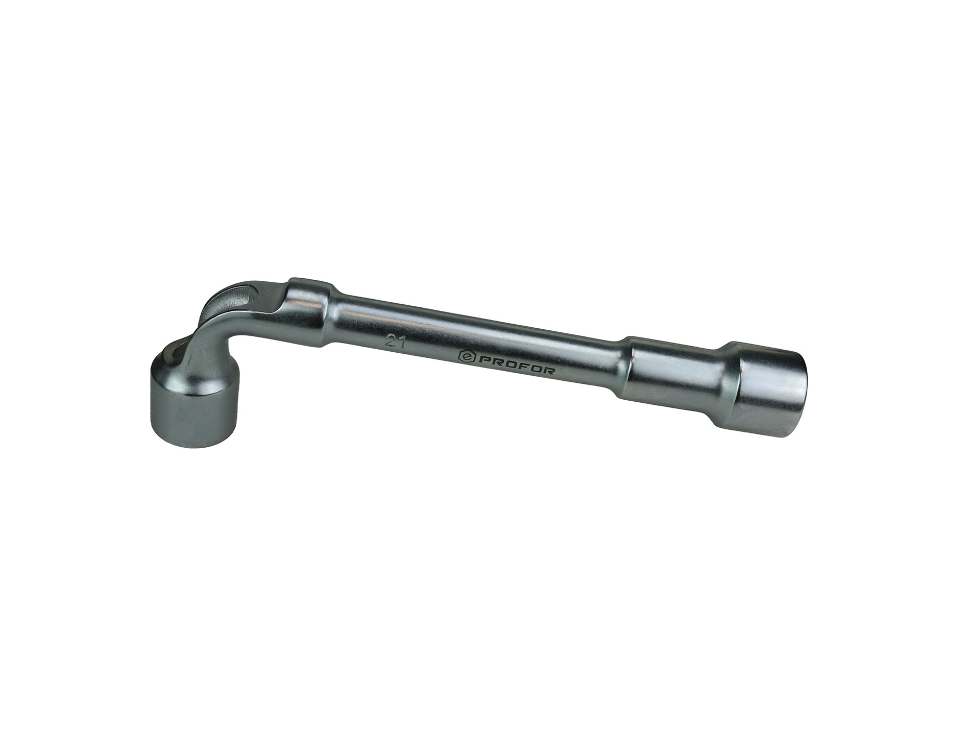 Clé à pipe PROFOR débouchée 21 6-6 pans