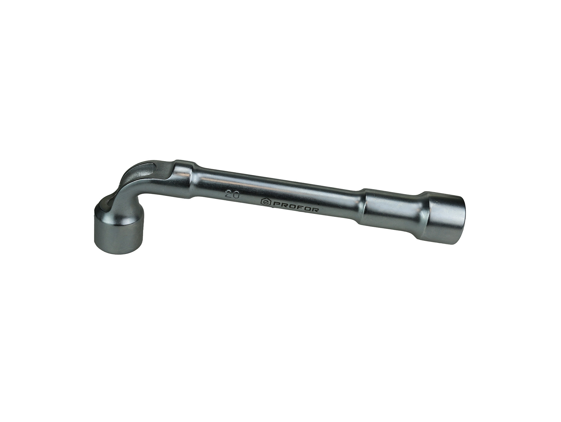 Clé à pipe PROFOR débouchée 20 6-6 pans