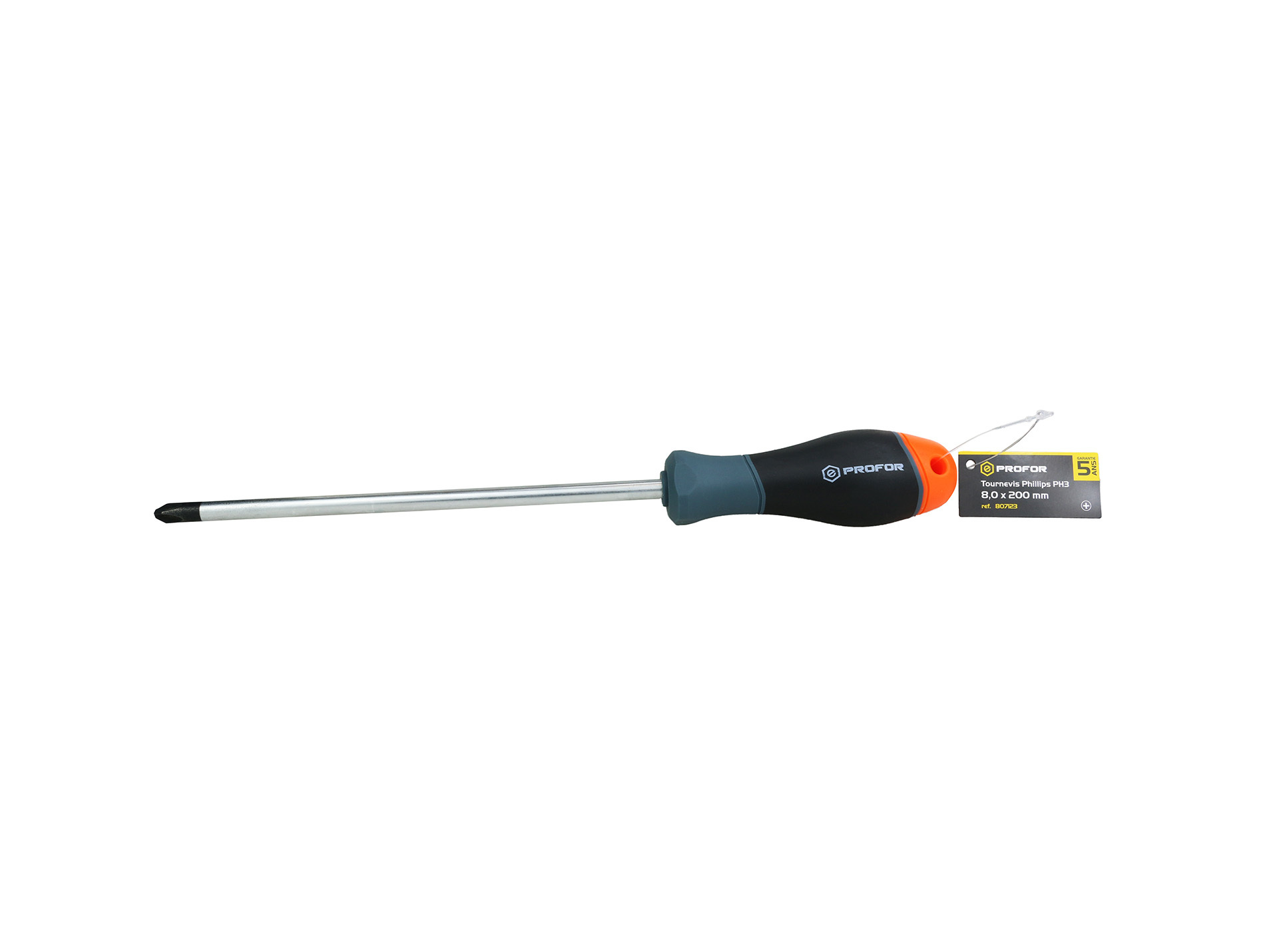 Tournevis Phillips PH3 8,0 x 200 mm