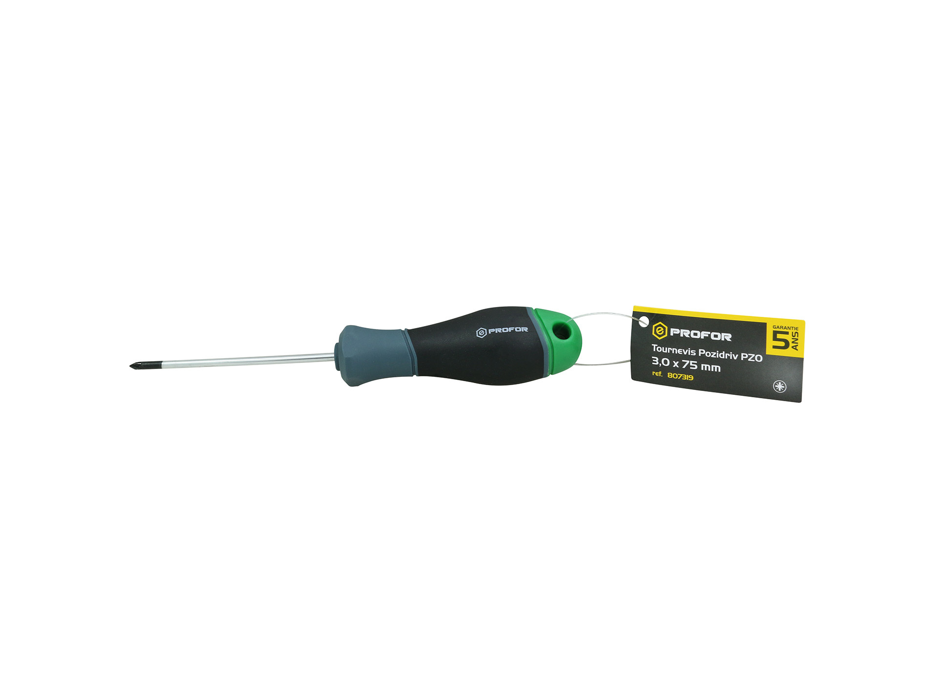 Tournevis Pozidriv PROFOR PZ0 3-0 x 75 mm