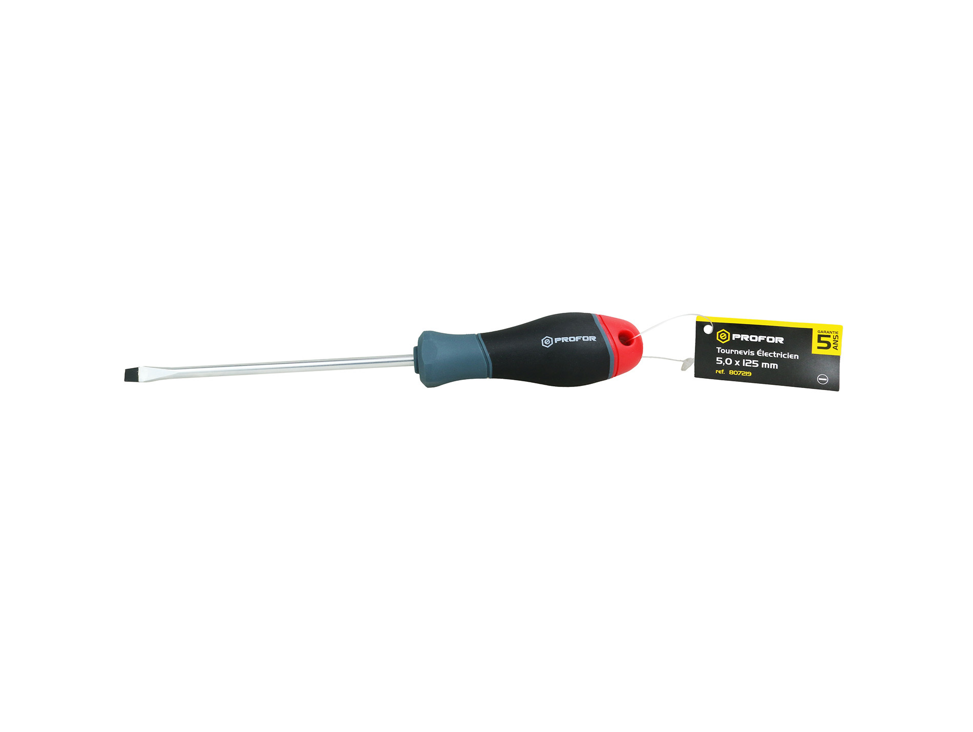 Tournevis mécanicien fente 5,0 x 125 mm