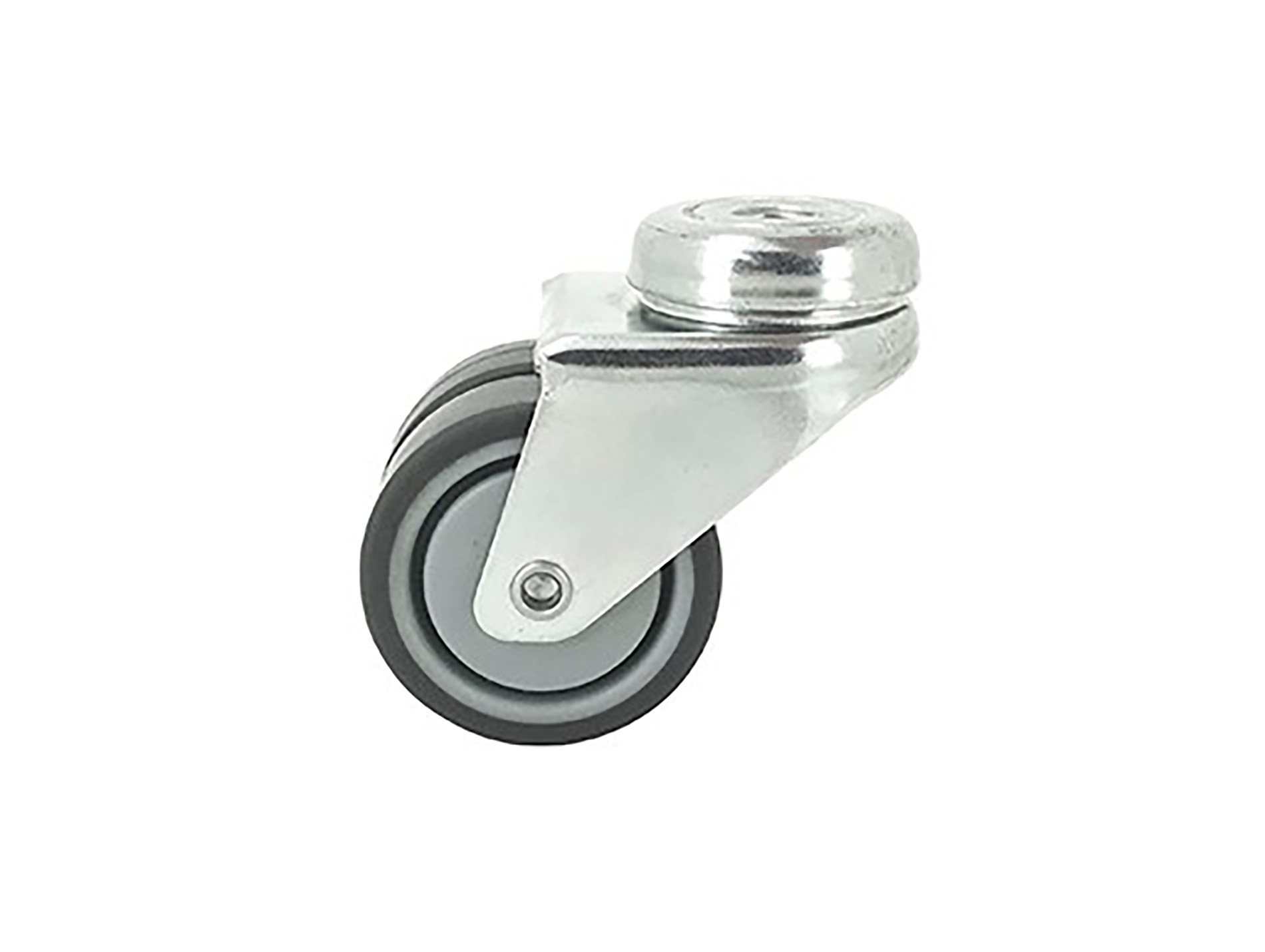 Roulette CAUJOLLE à œil double galet 50mm