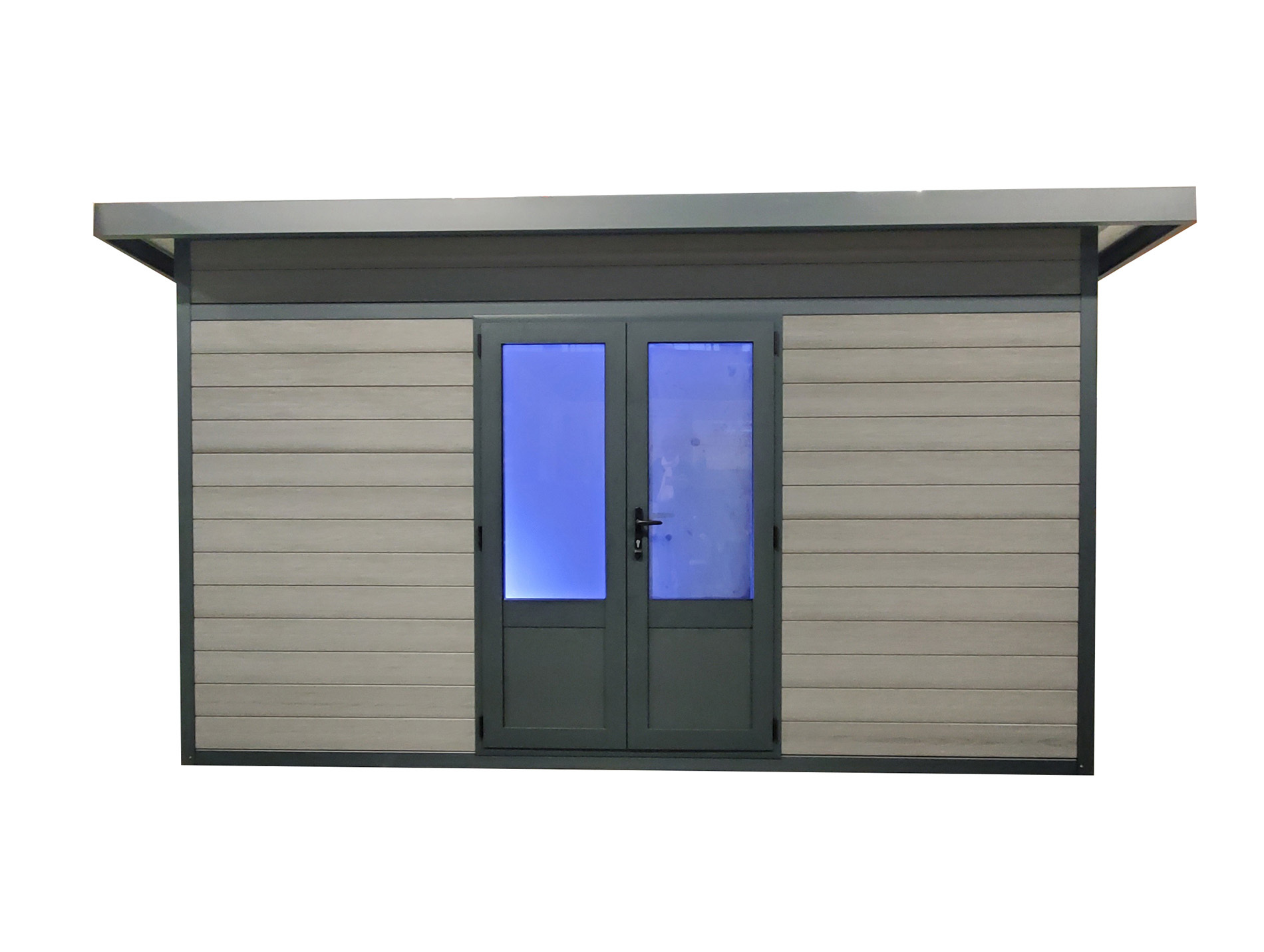 Abri jardin composite GREEN OUTSIDE Easy Lodge 15m²