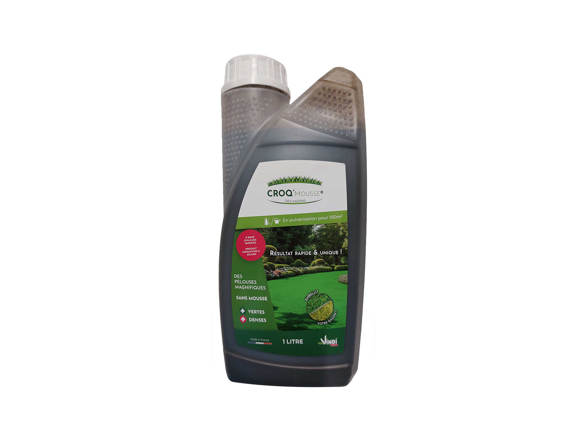 Engrais gazon Croq'mousse 1l